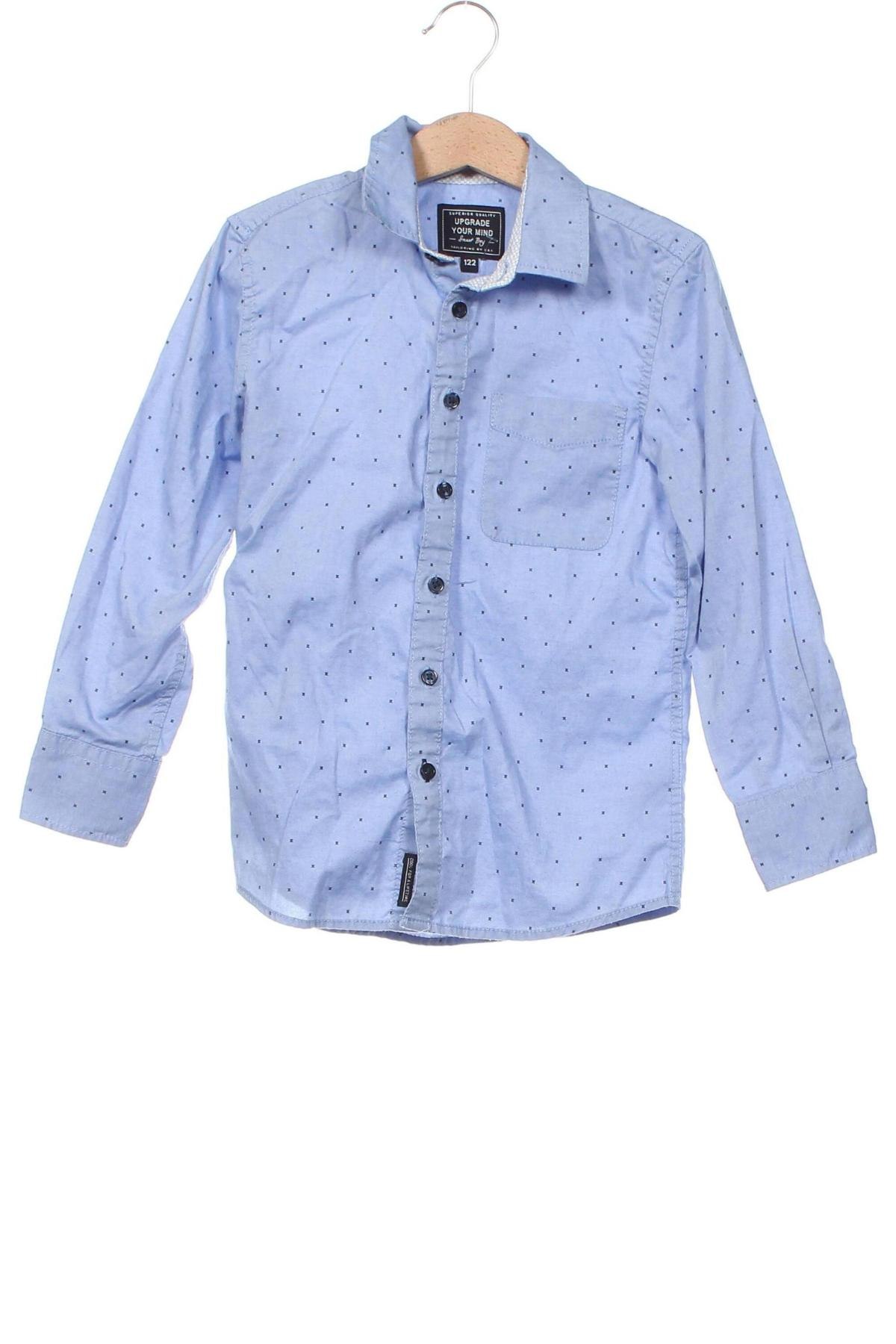 Παιδικό πουκάμισο C&A, Μέγεθος 6-7y/ 122-128 εκ., Χρώμα Μπλέ, Τιμή 6,80 €