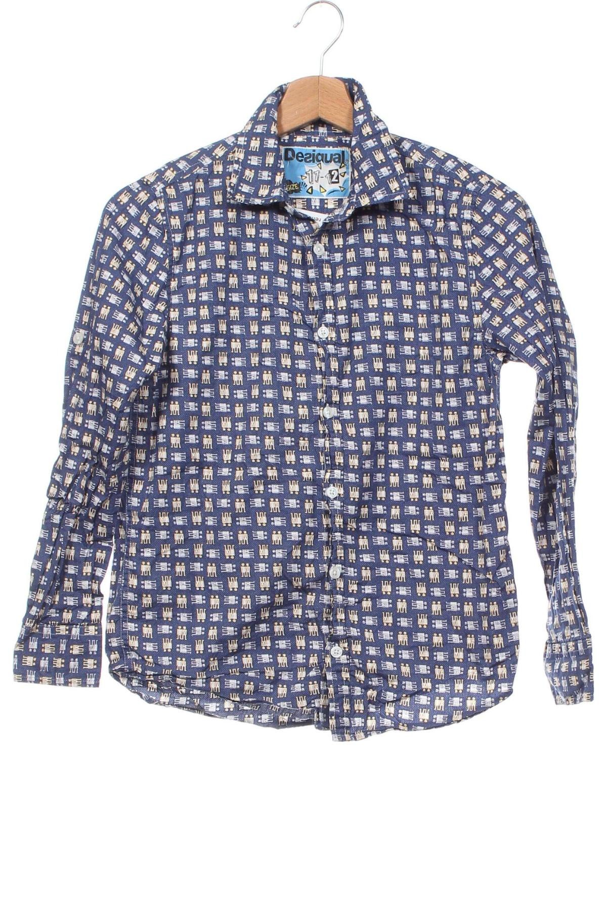 Παιδικό πουκάμισο Desigual, Μέγεθος 11-12y/ 152-158 εκ., Χρώμα Πολύχρωμο, Τιμή 5,94 €