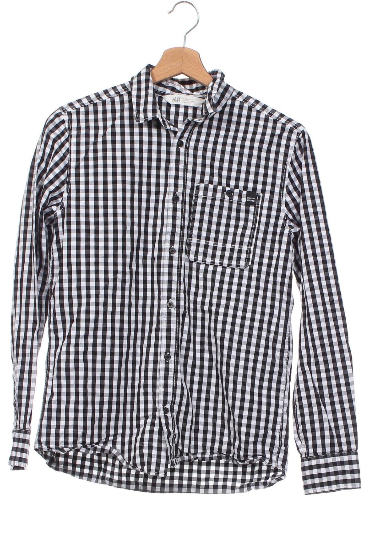 Παιδικό πουκάμισο H&M, Μέγεθος 13-14y/ 164-168 εκ., Χρώμα Πολύχρωμο, Τιμή 3,26 €