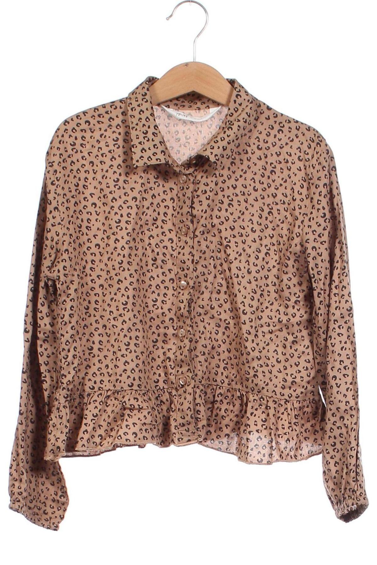 Παιδικό πουκάμισο H&M, Μέγεθος 7-8y/ 128-134 εκ., Χρώμα  Μπέζ, Τιμή 6,00 €