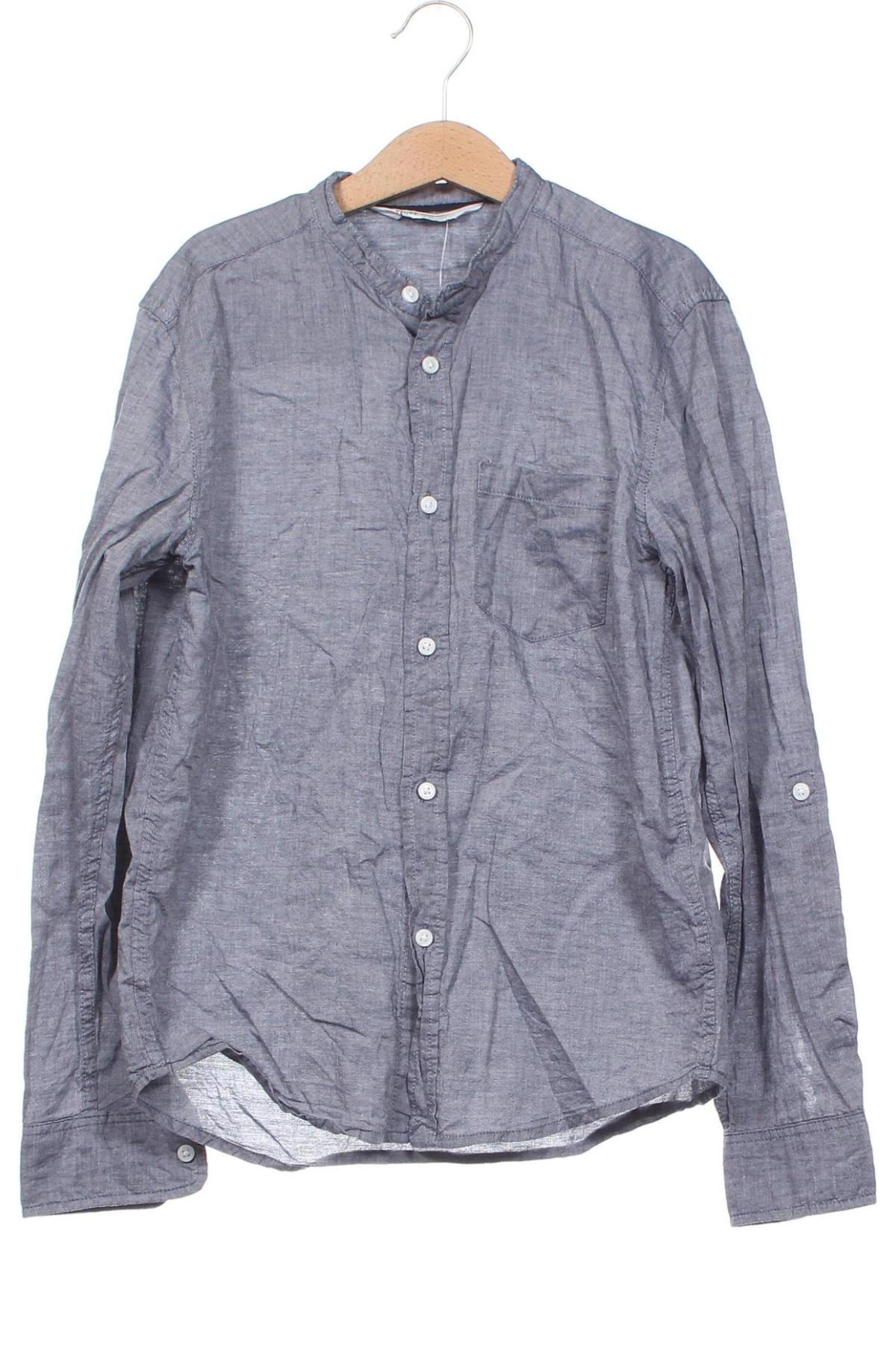 Dětská košile  H&M, Velikost 10-11y/ 146-152 cm, Barva Modrá, Cena  175,00 Kč