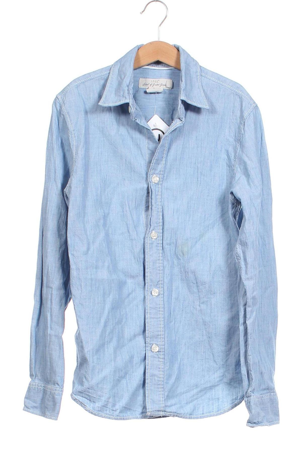 Παιδικό πουκάμισο H&M L.O.G.G., Μέγεθος 10-11y/ 146-152 εκ., Χρώμα Μπλέ, Τιμή 6,14 €