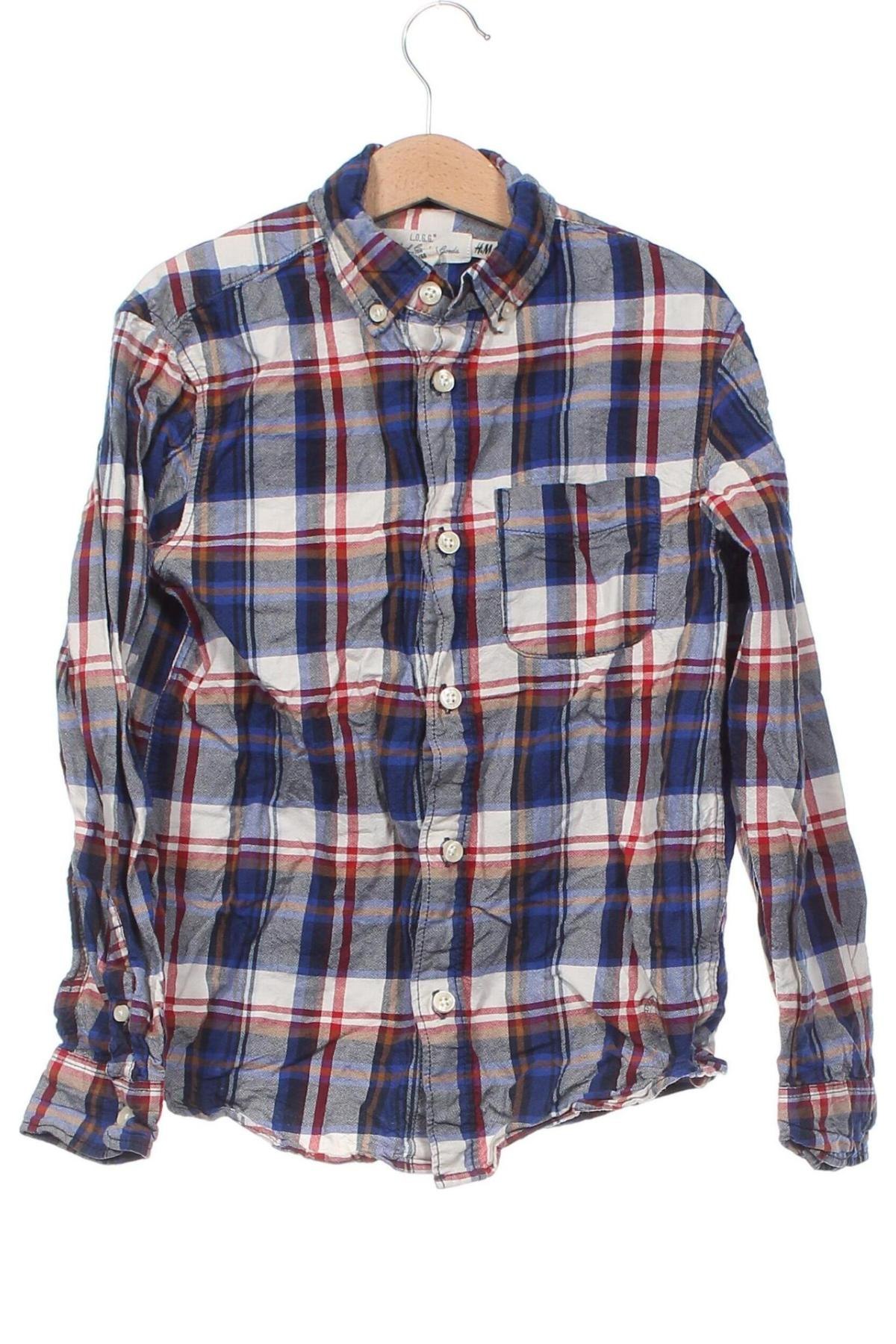 Παιδικό πουκάμισο H&M L.O.G.G., Μέγεθος 9-10y/ 140-146 εκ., Χρώμα Πολύχρωμο, Τιμή 6,80 €