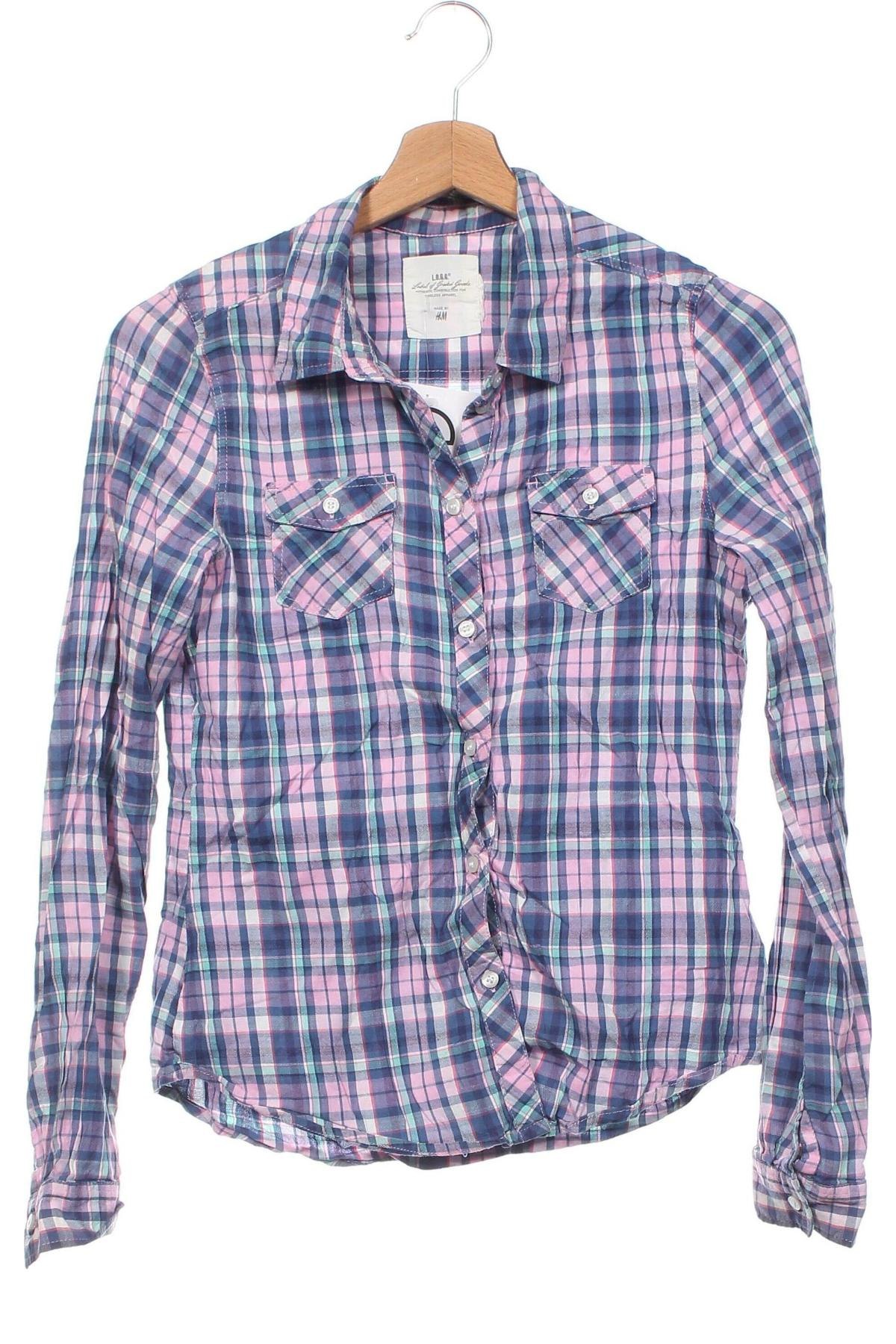 Dětská košile  H&M L.O.G.G., Velikost 7-8y/ 128-134 cm, Barva Vícebarevné, Cena  70,00 Kč