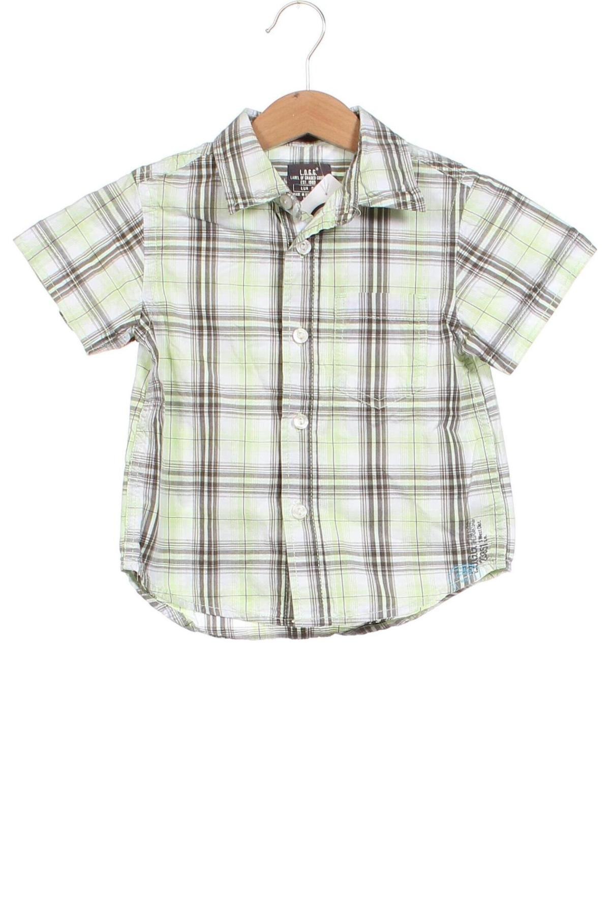 Παιδικό πουκάμισο H&M L.O.G.G., Μέγεθος 18-24m/ 86-98 εκ., Χρώμα Πολύχρωμο, Τιμή 3,13 €