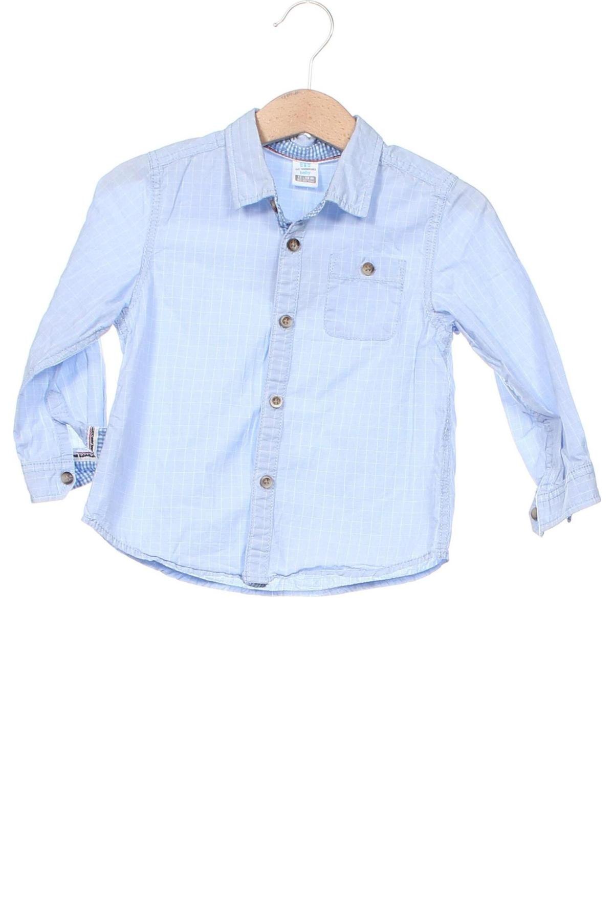 Detská košeľa  LC Waikiki, Veľkosť 12-18m/ 80-86 cm, Farba Modrá, Cena  6,02 €