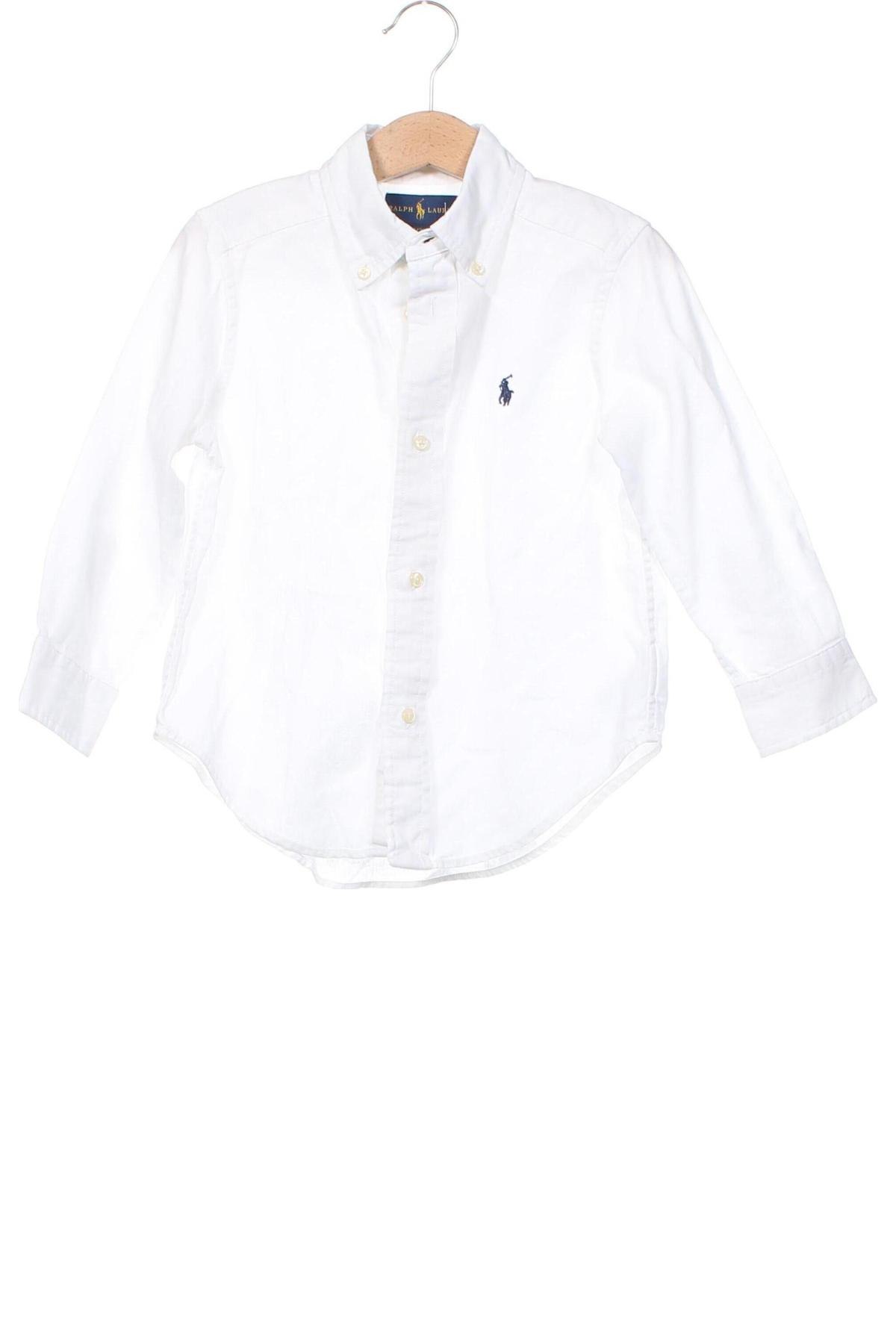 Παιδικό πουκάμισο Ralph Lauren, Μέγεθος 2-3y/ 98-104 εκ., Χρώμα Λευκό, Τιμή 24,46 €