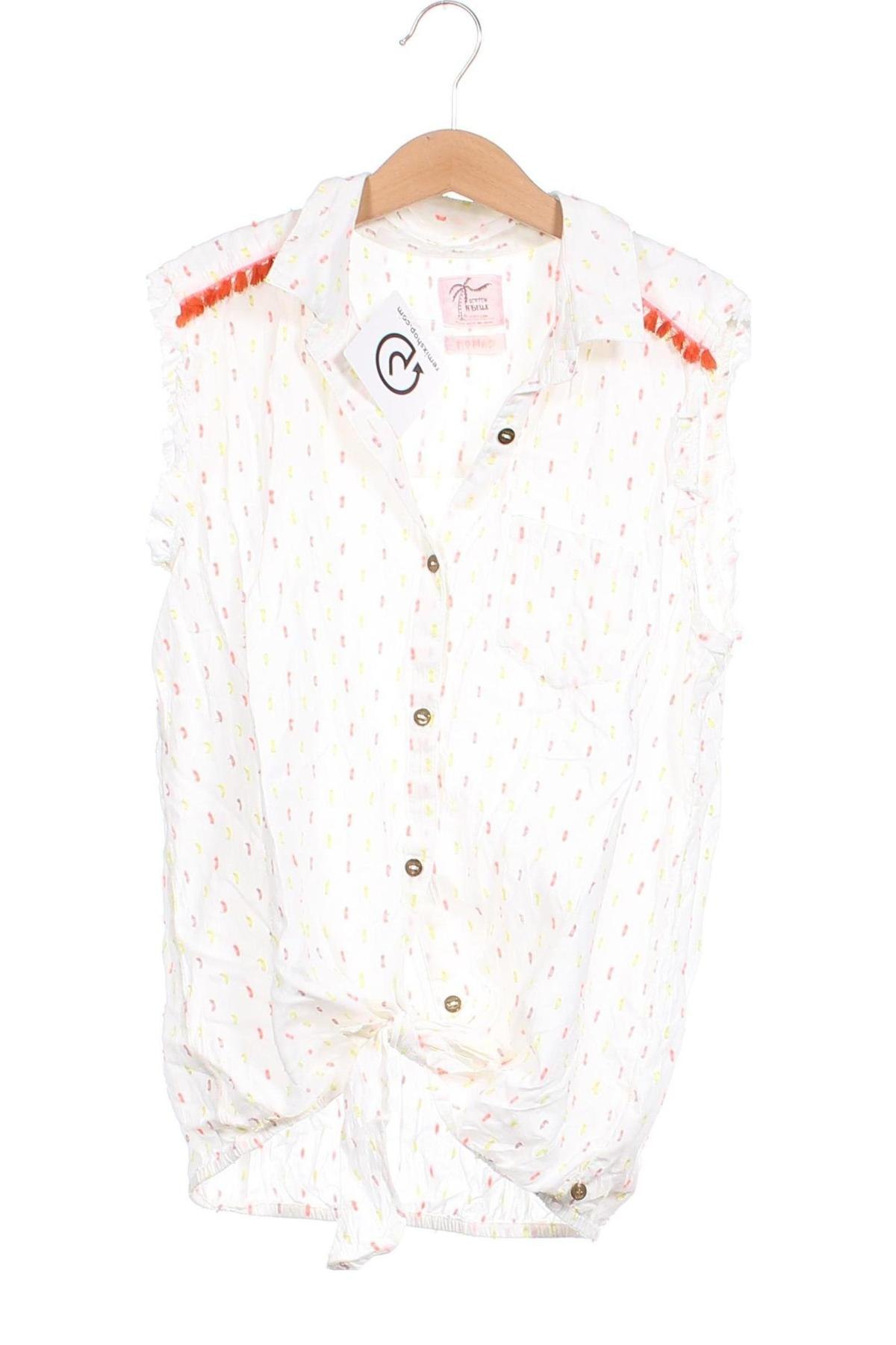 Kinderhemd Scotch R'belle, Größe 13-14y/ 164-168 cm, Farbe Weiß, Preis € 20,71