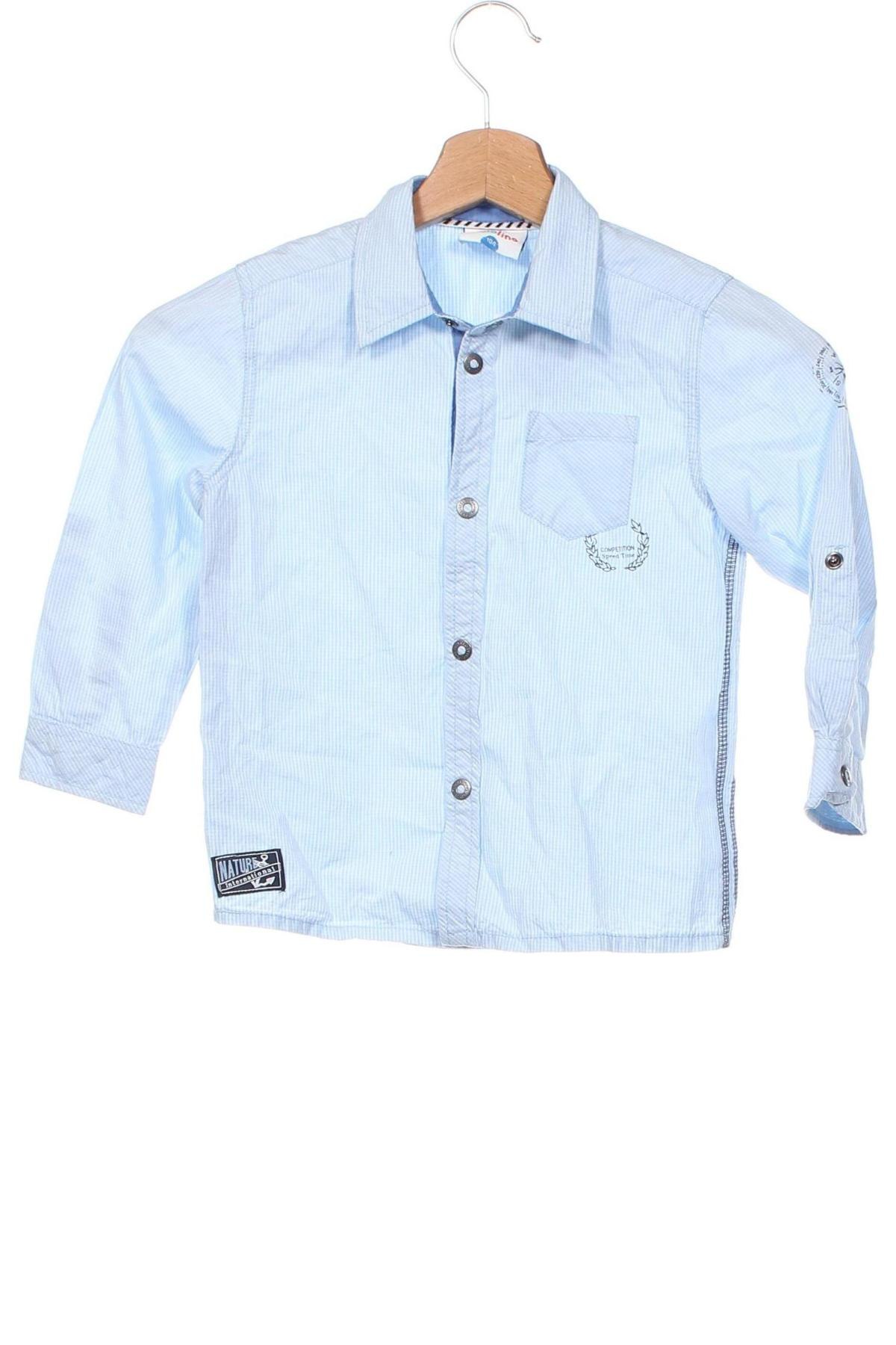 Παιδικό πουκάμισο Topolino, Μέγεθος 3-4y/ 104-110 εκ., Χρώμα Μπλέ, Τιμή 6,80 €