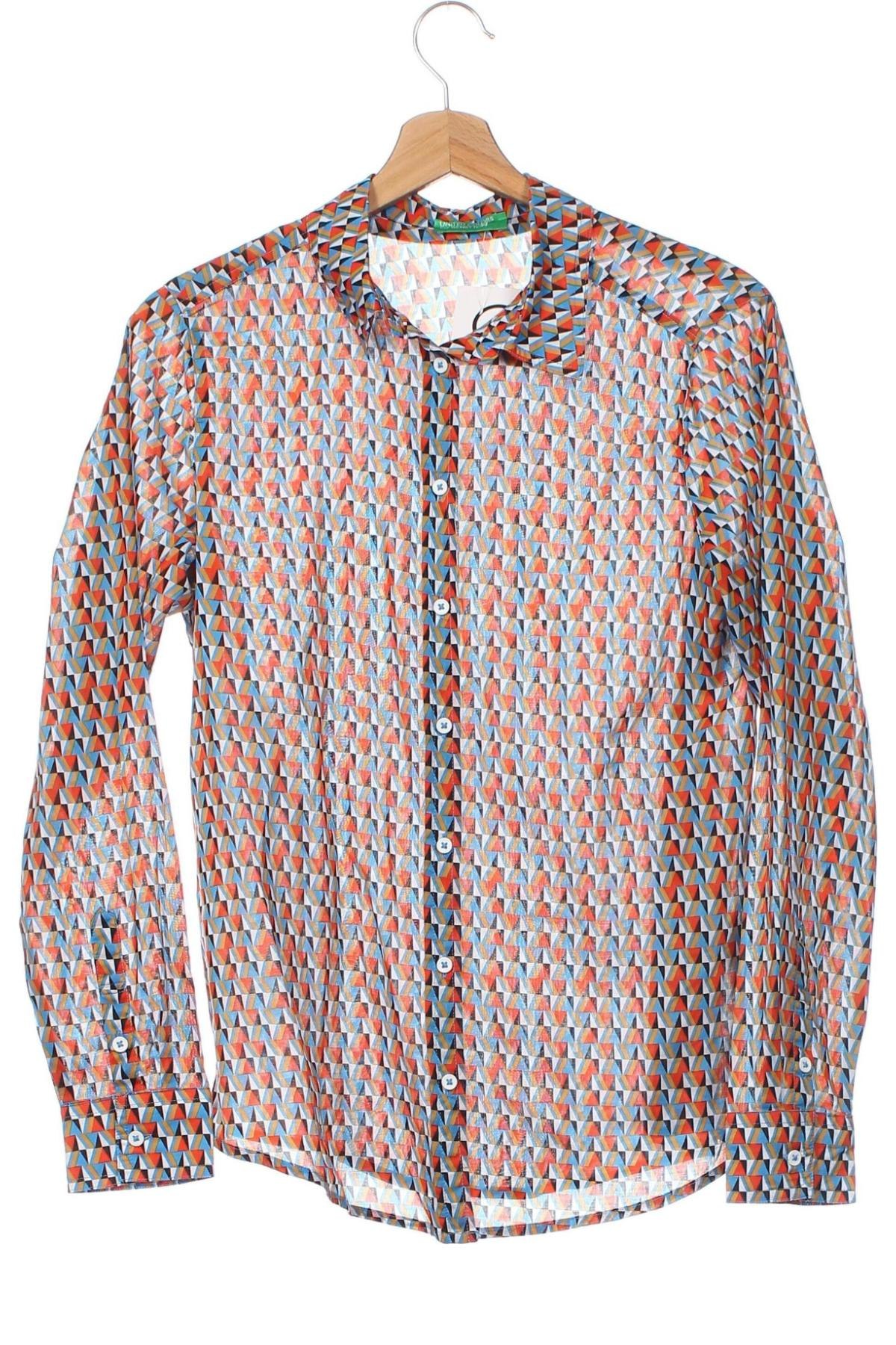 Παιδικό πουκάμισο United Colors Of Benetton, Μέγεθος 12-13y/ 158-164 εκ., Χρώμα Πολύχρωμο, Τιμή 5,17 €