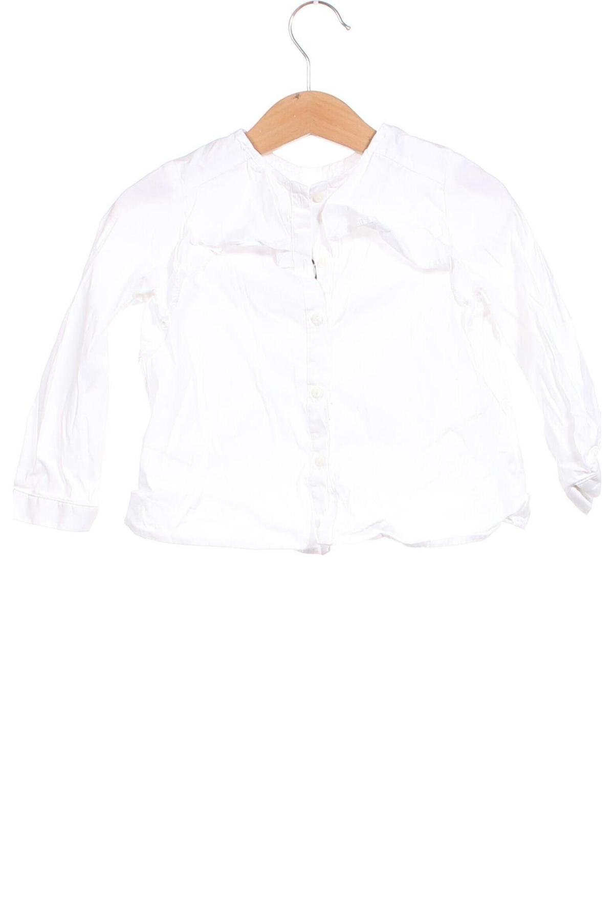 Dětská košile  Zara, Velikost 3-4y/ 104-110 cm, Barva Bílá, Cena  198,00 Kč