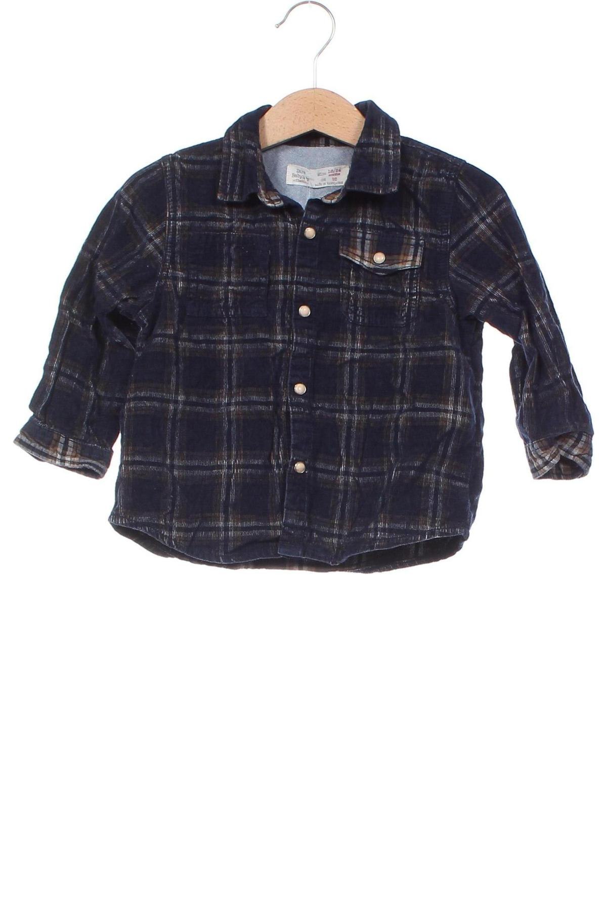 Детска риза Zara, Размер 18-24m/ 86-98 см, Цвят Многоцветен, Цена 14,00 лв.