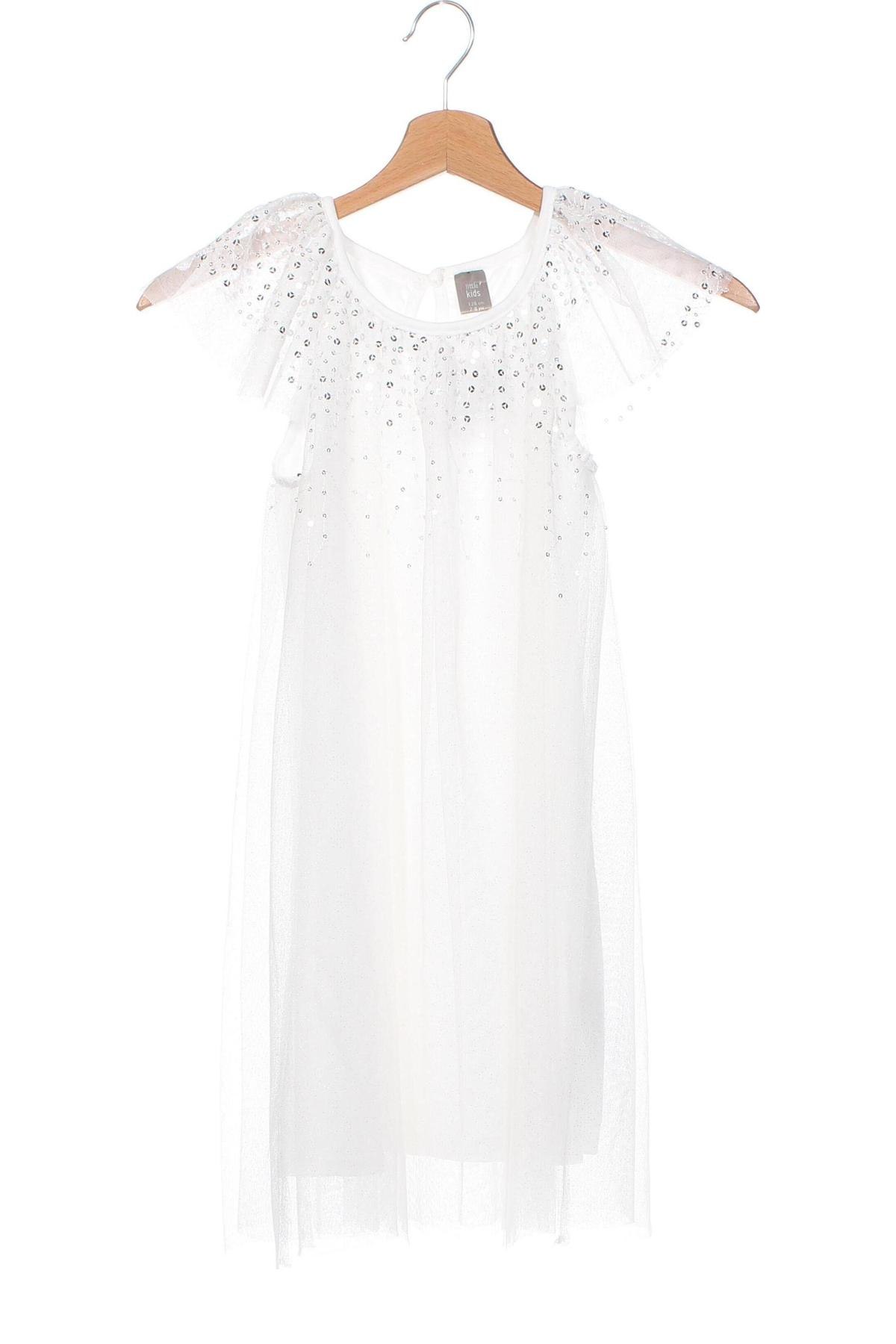 Παιδικό φόρεμα, Μέγεθος 7-8y/ 128-134 εκ., Χρώμα Λευκό, Τιμή 13,81 €