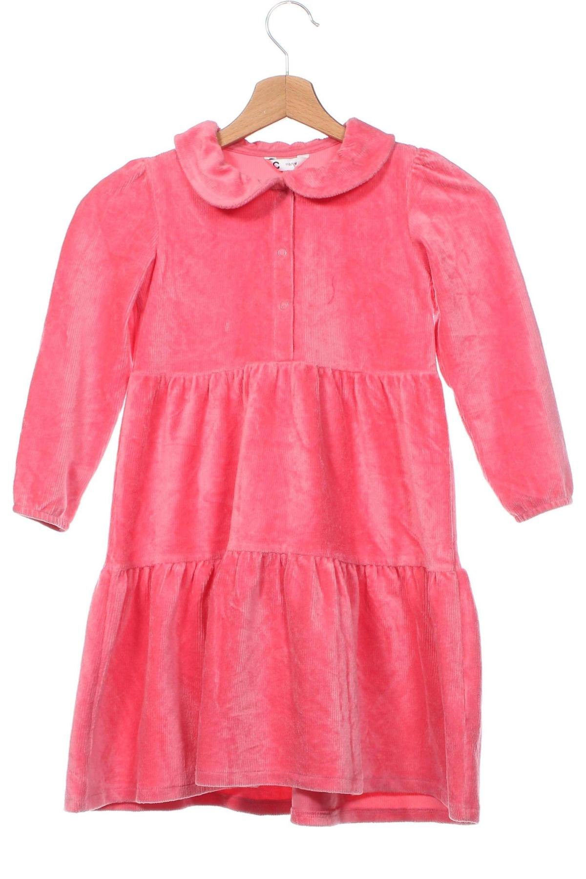 Kinderkleid Cubus, Größe 4-5y/ 110-116 cm, Farbe Rosa, Preis 9,46 €