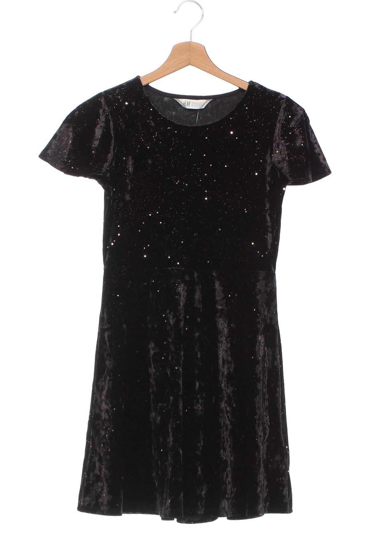 Kinderkleid H&M, Größe 10-11y/ 146-152 cm, Farbe Schwarz, Preis 9,74 €