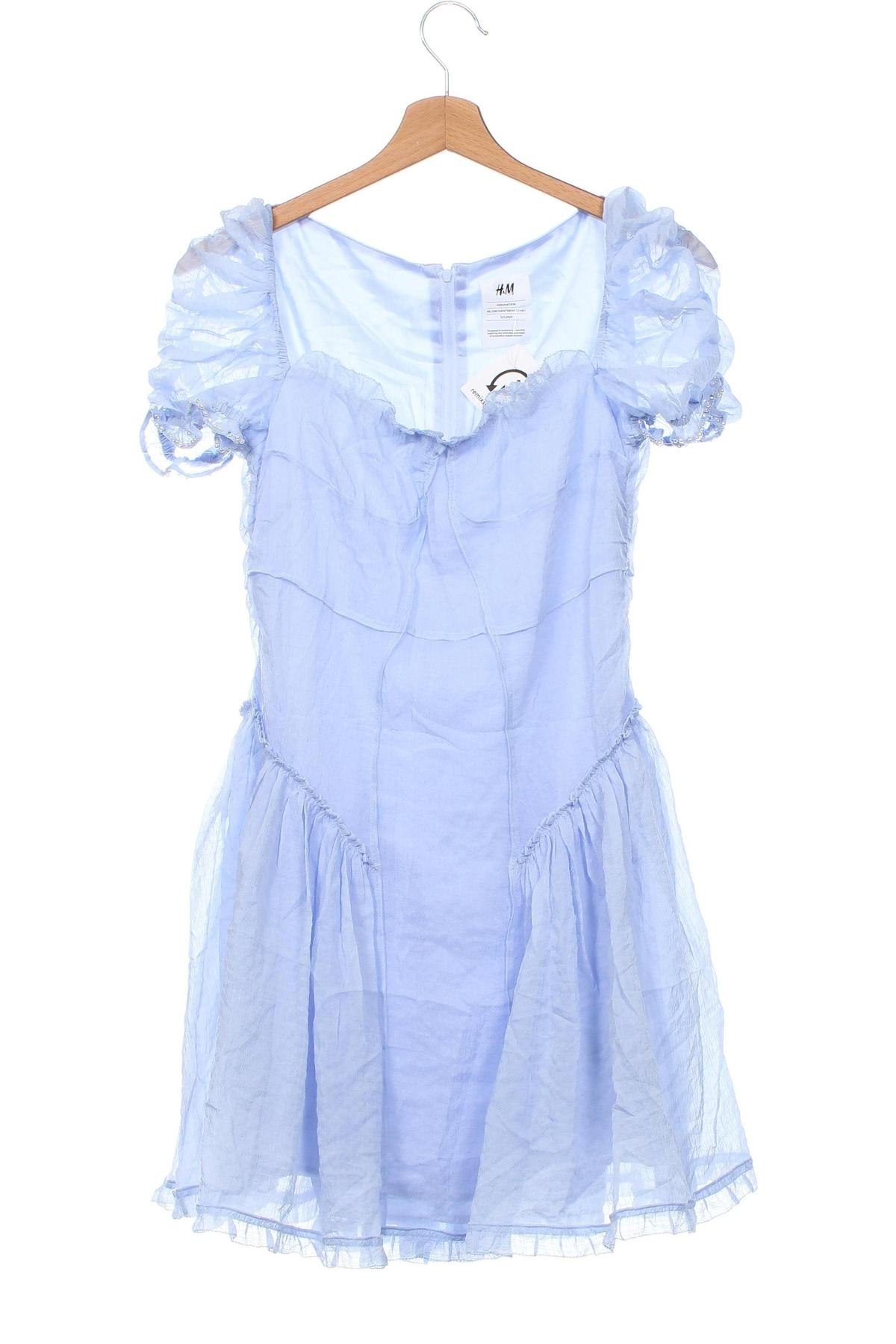 Kinderkleid H&M, Größe 12-13y/ 158-164 cm, Farbe Blau, Preis € 3,63