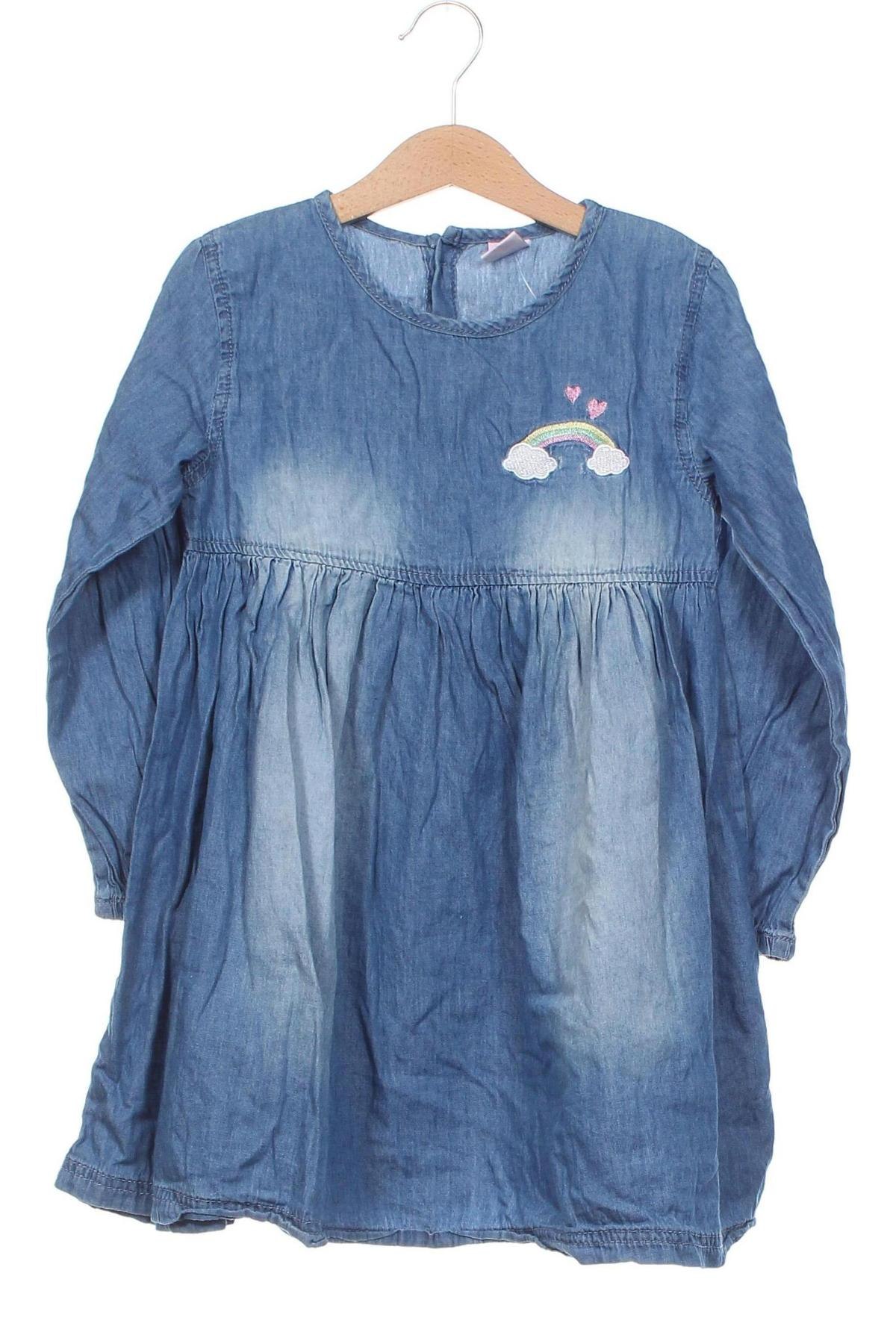 Dziecięca sukienka Kiki & Koko, Rozmiar 6-7y/ 122-128 cm, Kolor Niebieski, Cena 76,77 zł