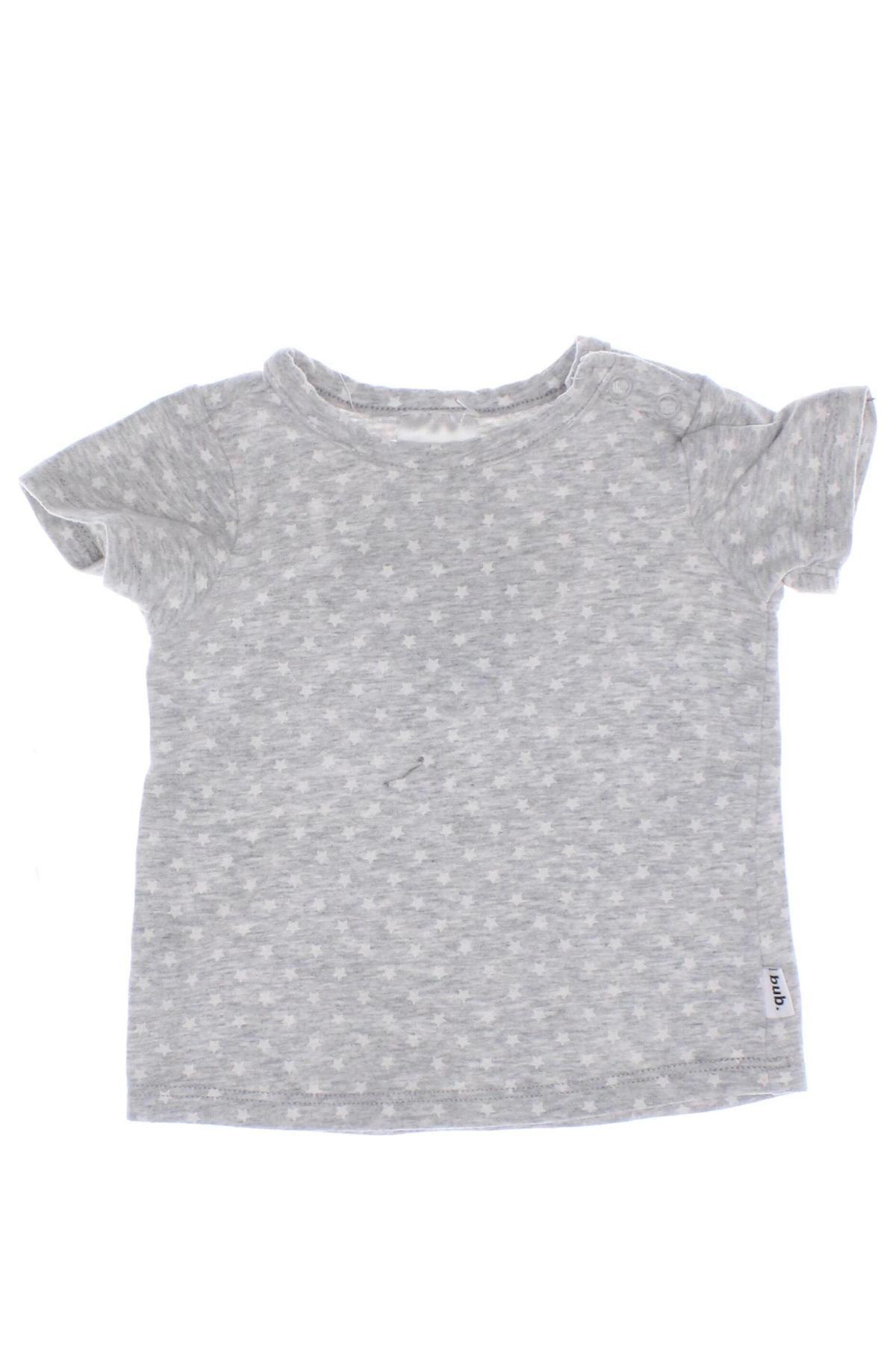 Kinder T-Shirt, Größe 0-1m/ 50 cm, Farbe Grau, Preis 1,80 €