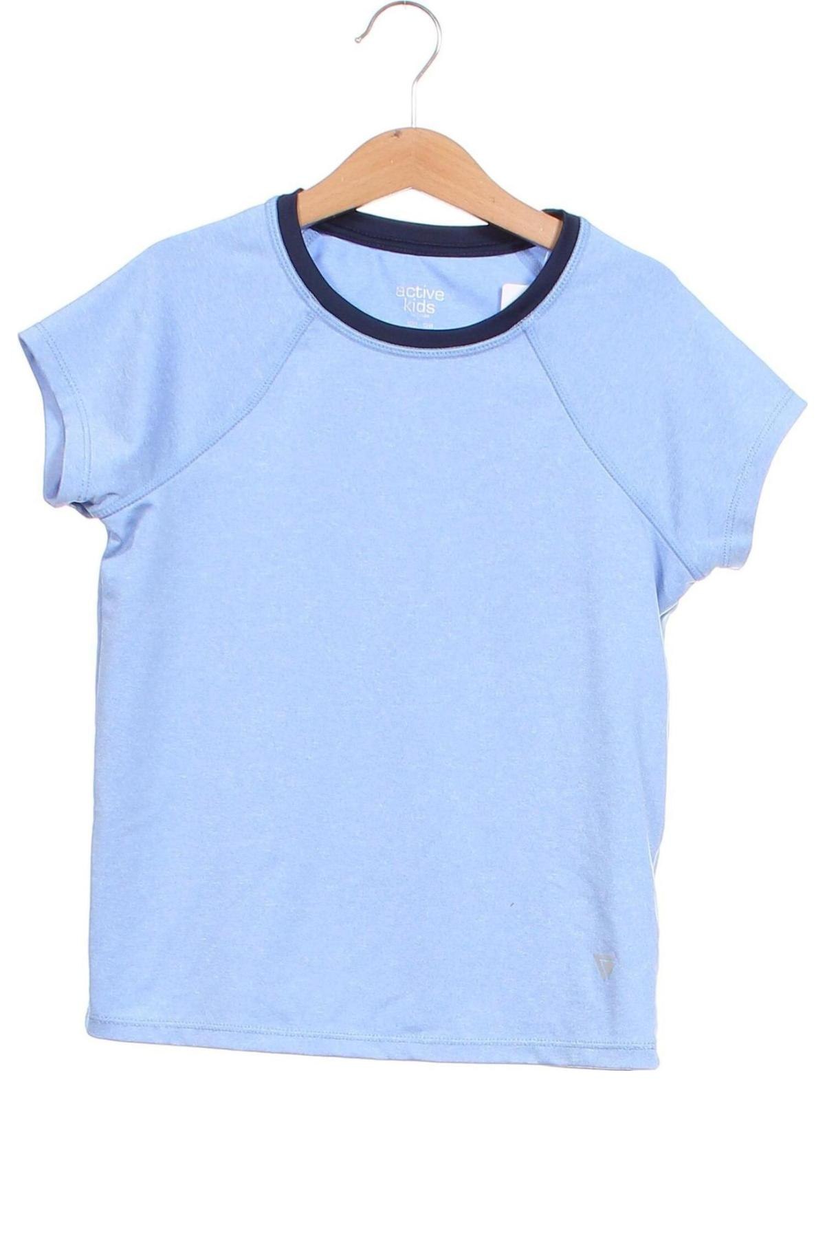 Детска тениска Active By Tchibo, Размер 6-7y/ 122-128 см, Цвят Син, Цена 16,95 лв.