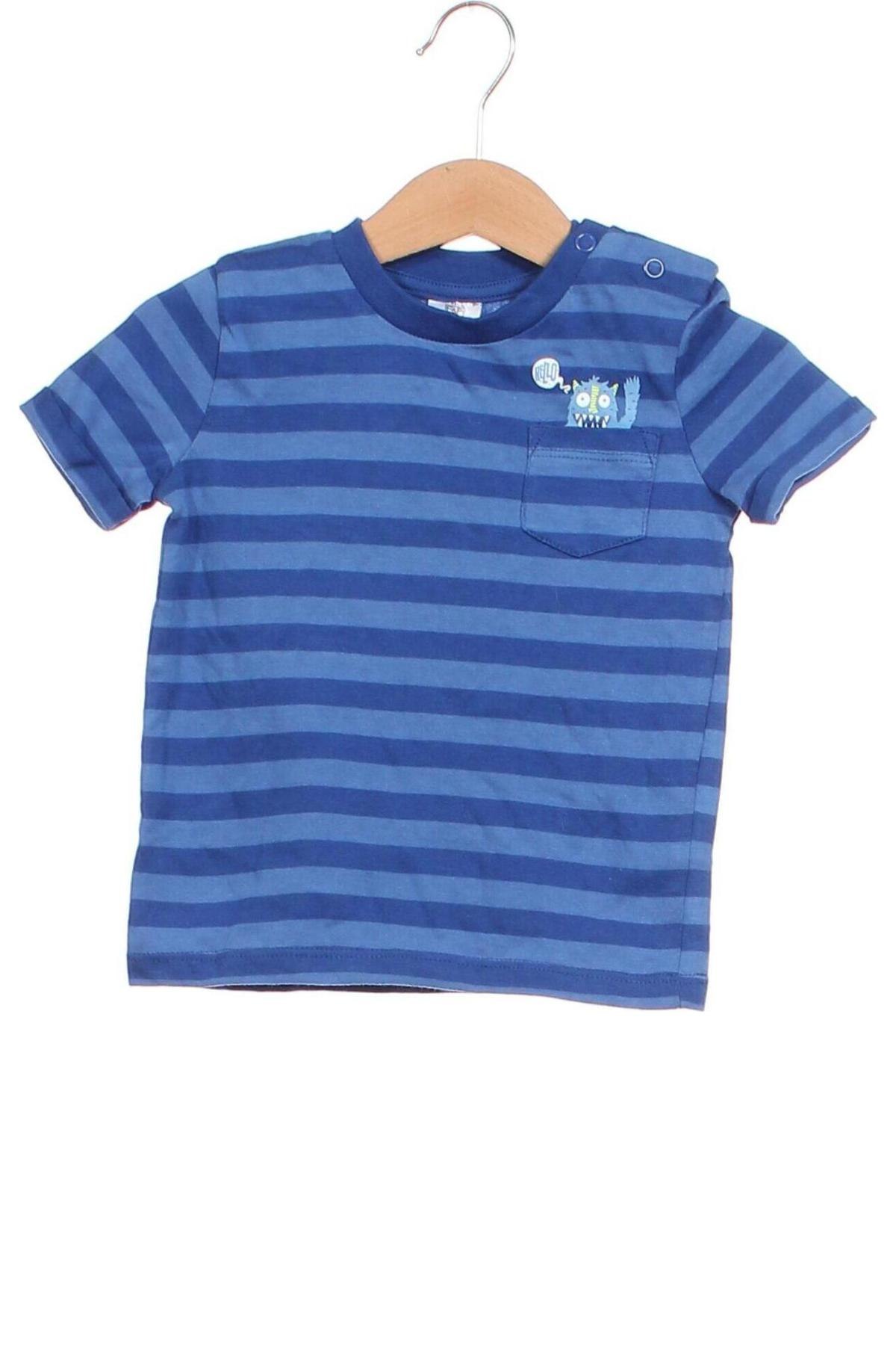 Kinder T-Shirt F&F, Größe 9-12m/ 74-80 cm, Farbe Blau, Preis € 3,03
