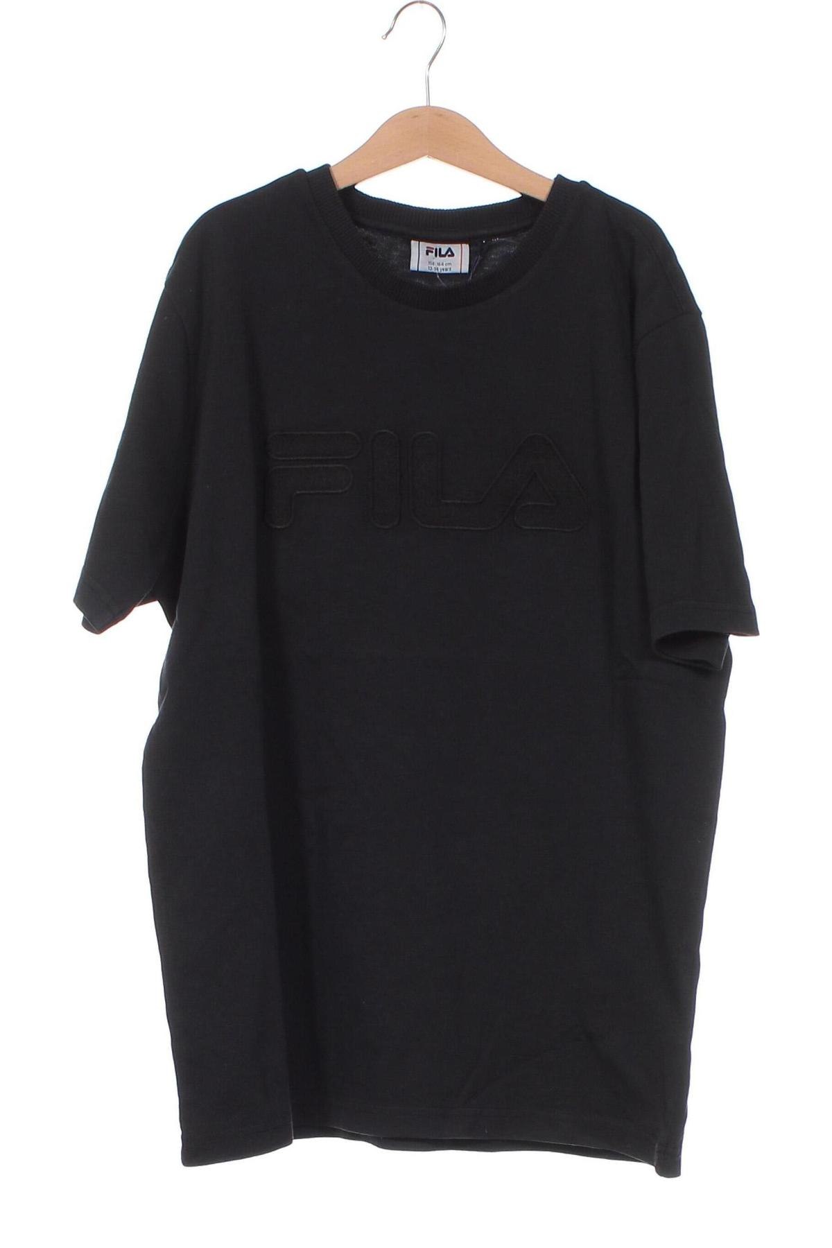 Παιδικό μπλουζάκι FILA, Μέγεθος 12-13y/ 158-164 εκ., Χρώμα Μαύρο, Τιμή 13,15 €