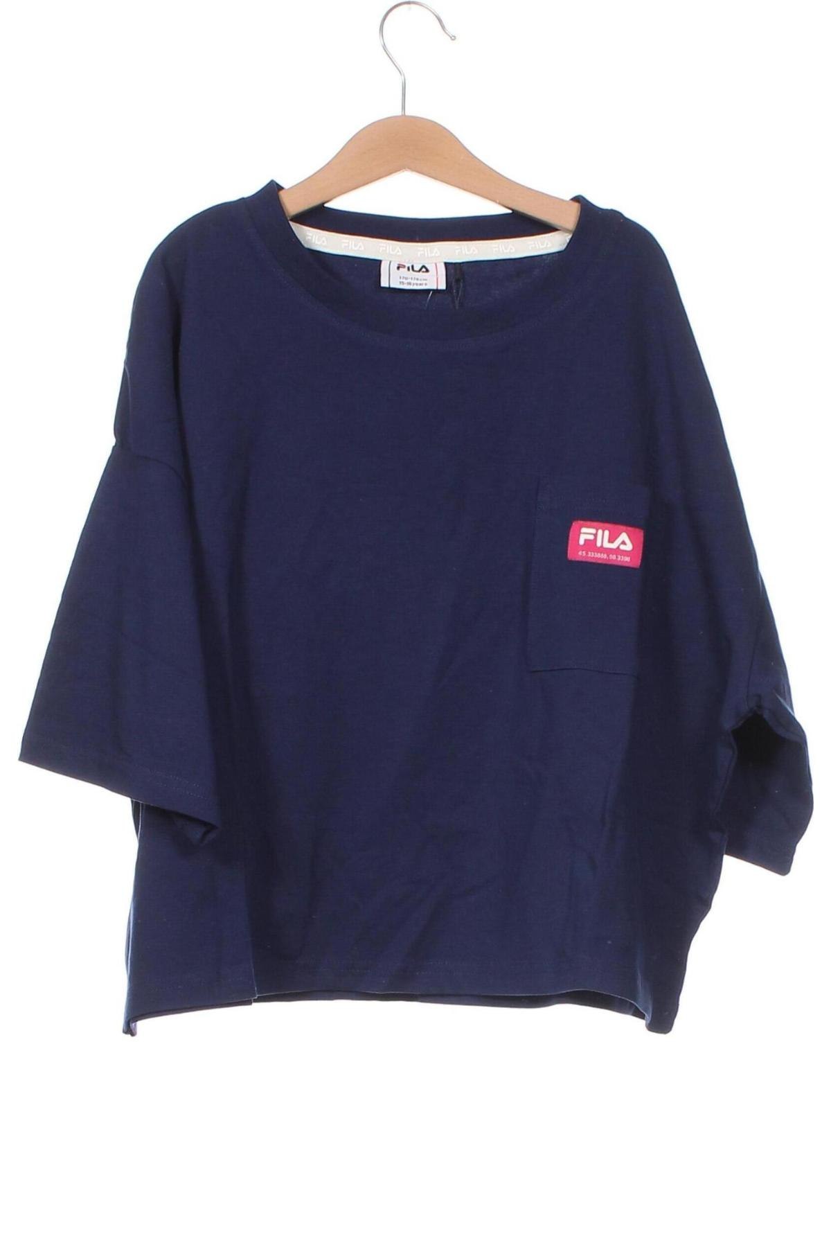Kinder T-Shirt FILA, Größe 15-18y/ 170-176 cm, Farbe Blau, Preis 8,41 €