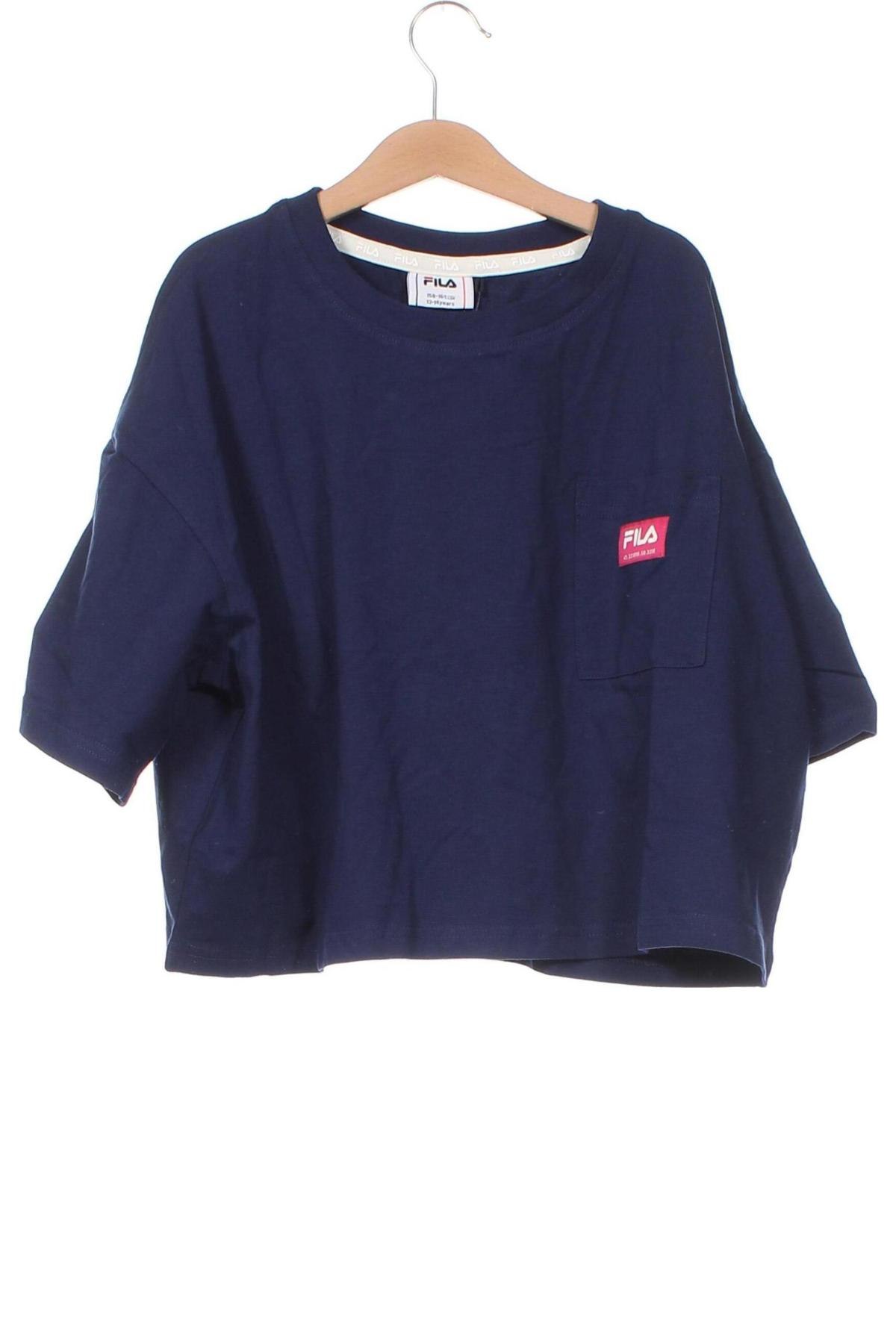 Παιδικό μπλουζάκι FILA, Μέγεθος 12-13y/ 158-164 εκ., Χρώμα Μπλέ, Τιμή 8,41 €