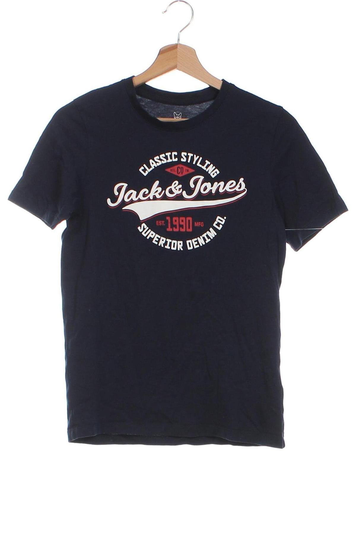 Dětské tričko  Jack & Jones, Velikost 13-14y/ 164-168 cm, Barva Modrá, Cena  198,00 Kč