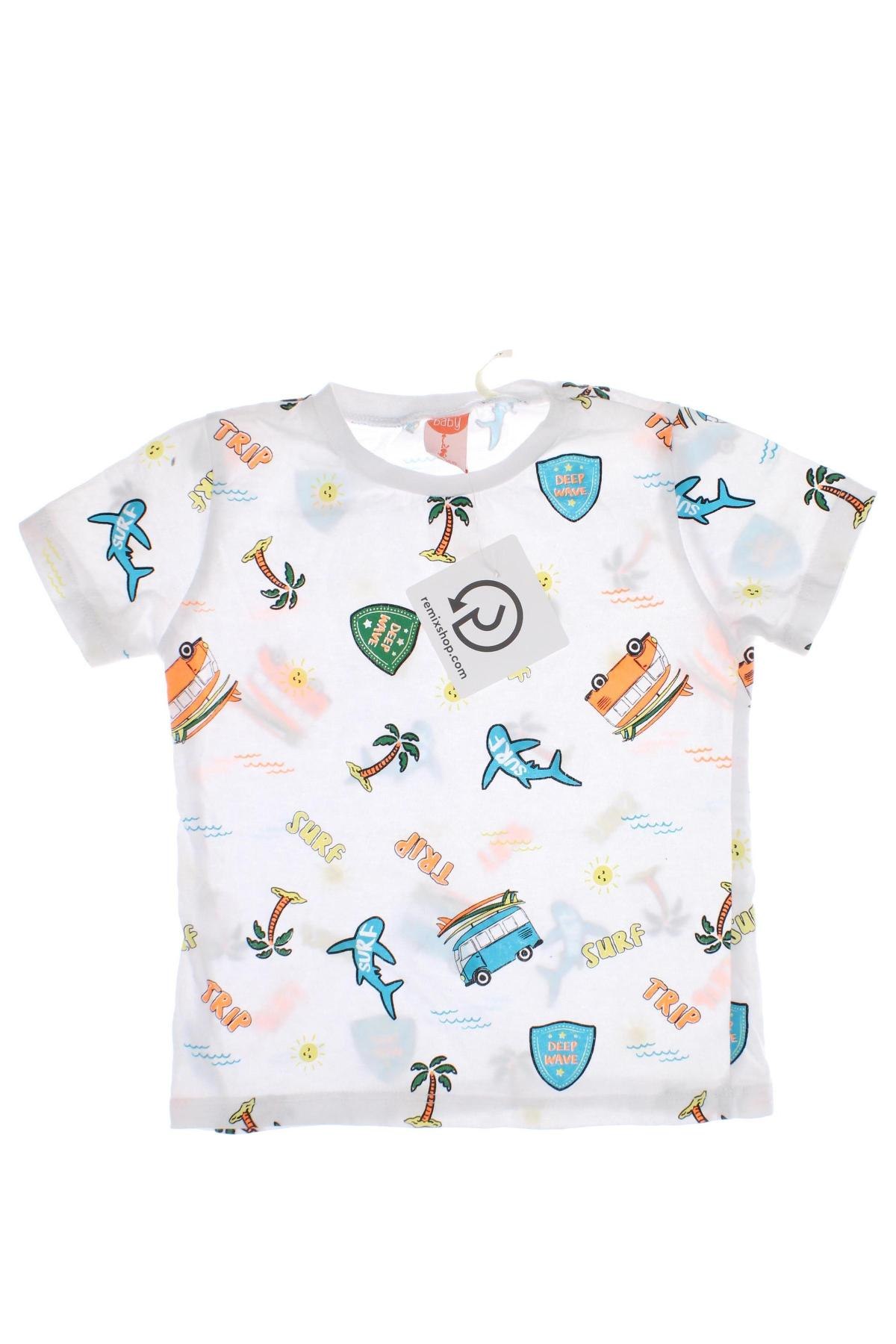 Kinder T-Shirt Koton, Größe 18-24m/ 86-98 cm, Farbe Weiß, Preis € 10,03