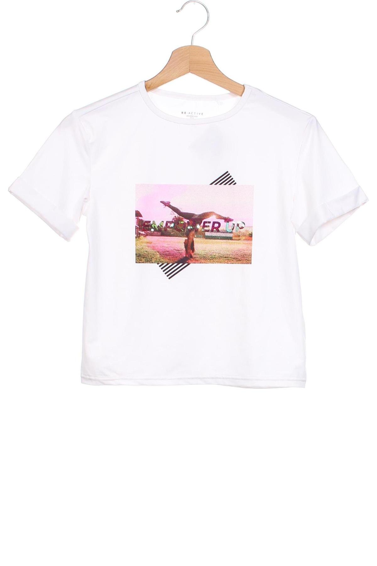 Kinder T-Shirt Reserved, Größe 6-7y/ 122-128 cm, Farbe Weiß, Preis 2,89 €