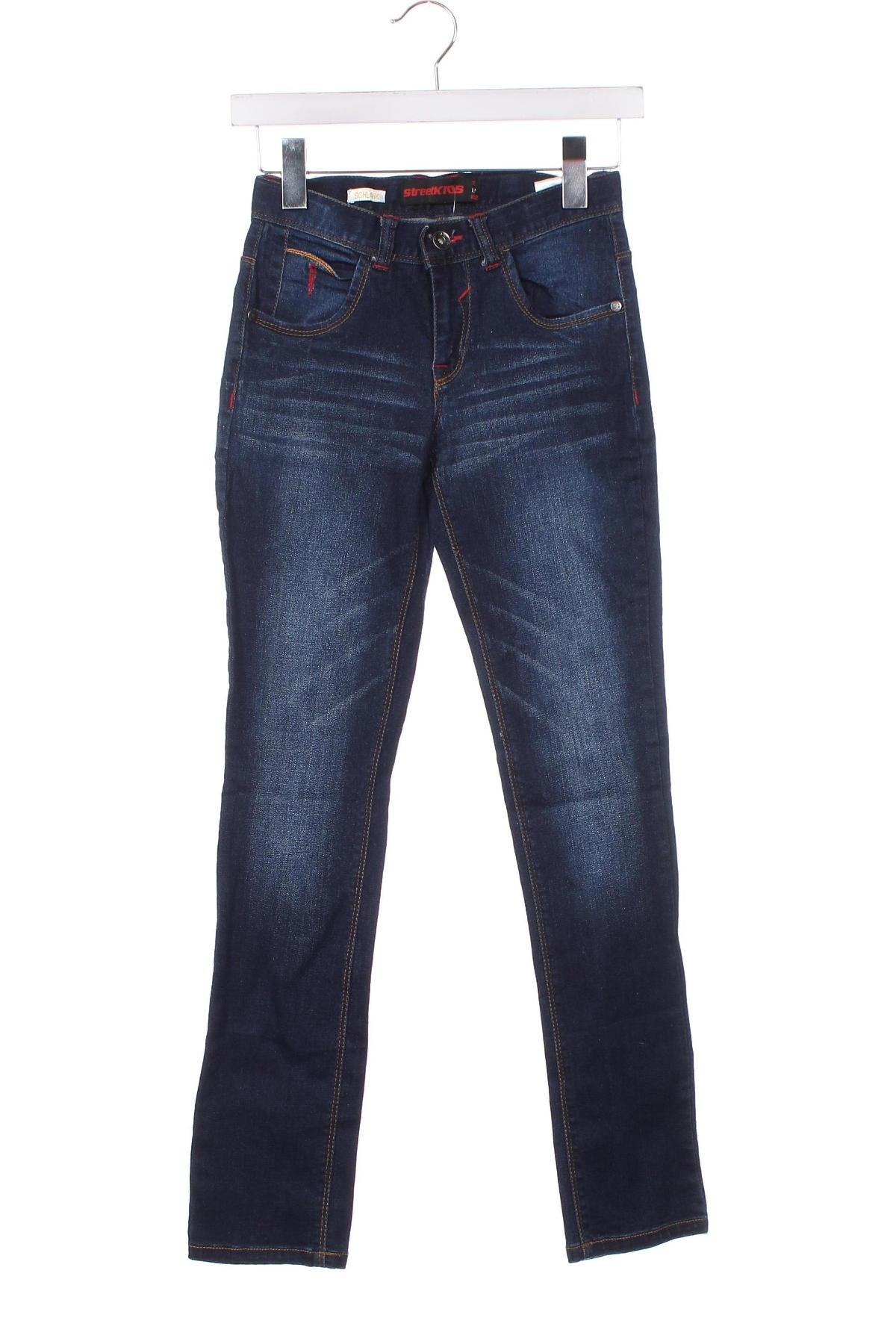 Detské džínsy , Veľkosť 11-12y/ 152-158 cm, Farba Modrá, Cena  4,54 €