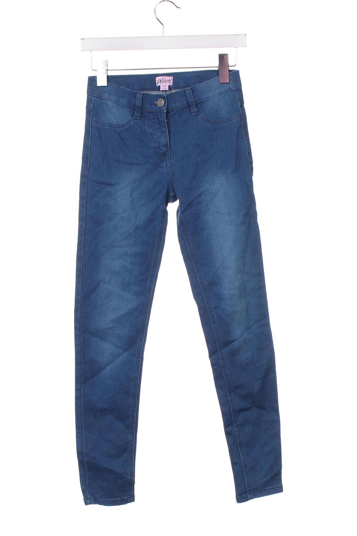 Dziecięce jeansy Alive, Rozmiar 11-12y/ 152-158 cm, Kolor Niebieski, Cena 25,59 zł