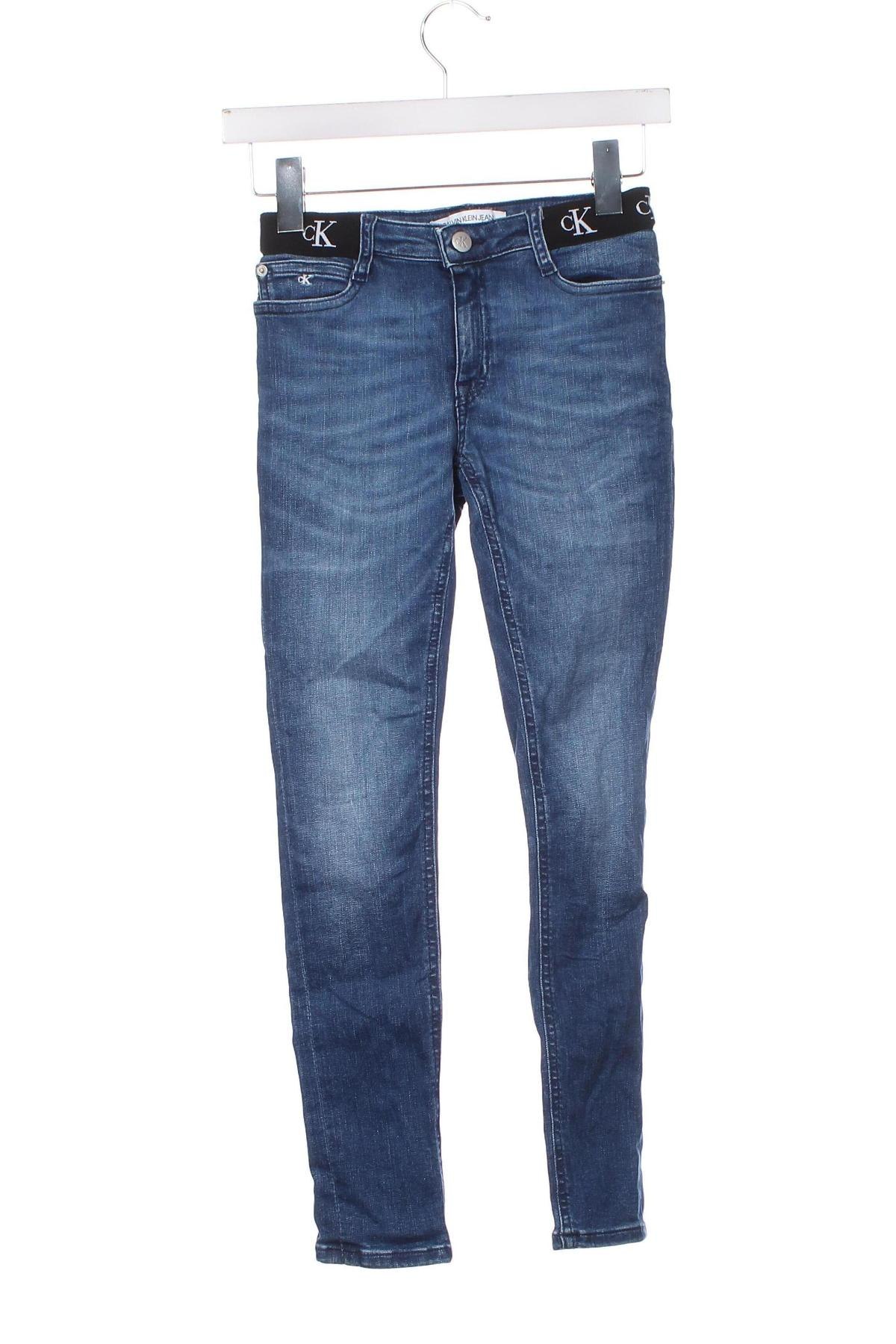 Gyerek farmernadrág Calvin Klein Jeans, Méret 8-9y / 134-140 cm, Szín Kék, Ár 12 178 Ft