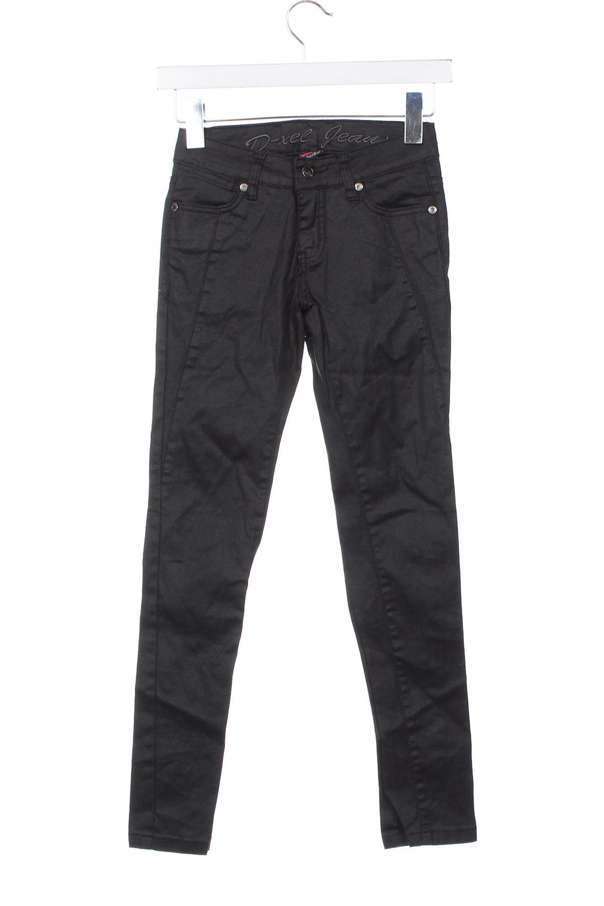 Dziecięce jeansy D-Xel, Rozmiar 9-10y/ 140-146 cm, Kolor Czarny, Cena 19,45 zł