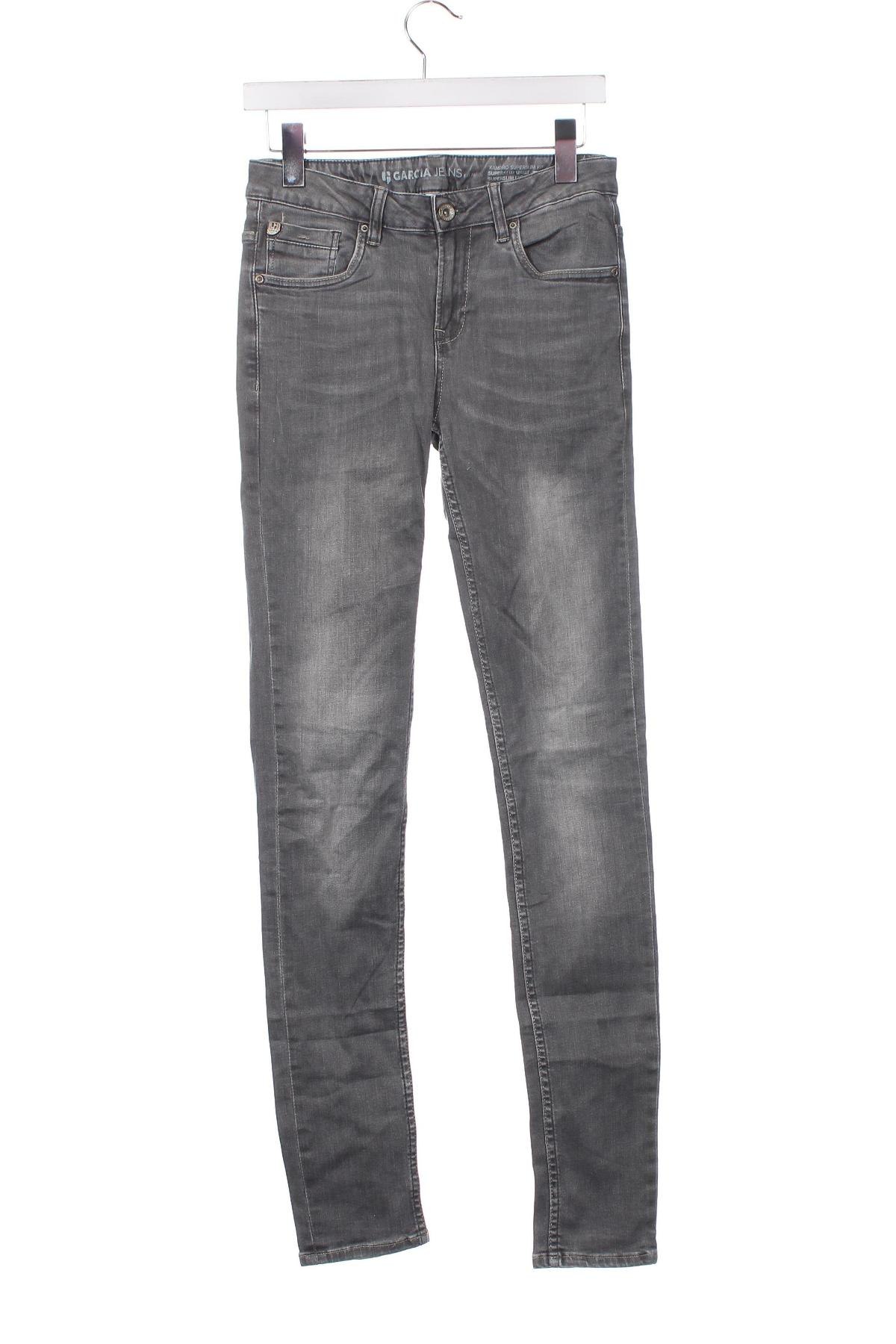 Kinderjeans Garcia Jeans, Größe 15-18y/ 170-176 cm, Farbe Grau, Preis € 6,68