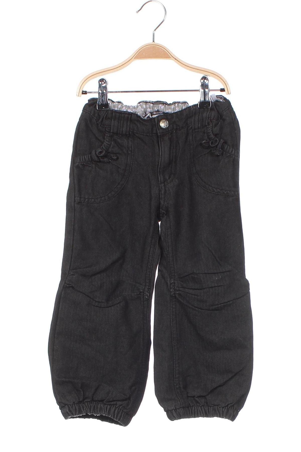 Dziecięce jeansy H&M, Rozmiar 2-3y/ 98-104 cm, Kolor Czarny, Cena 25,59 zł