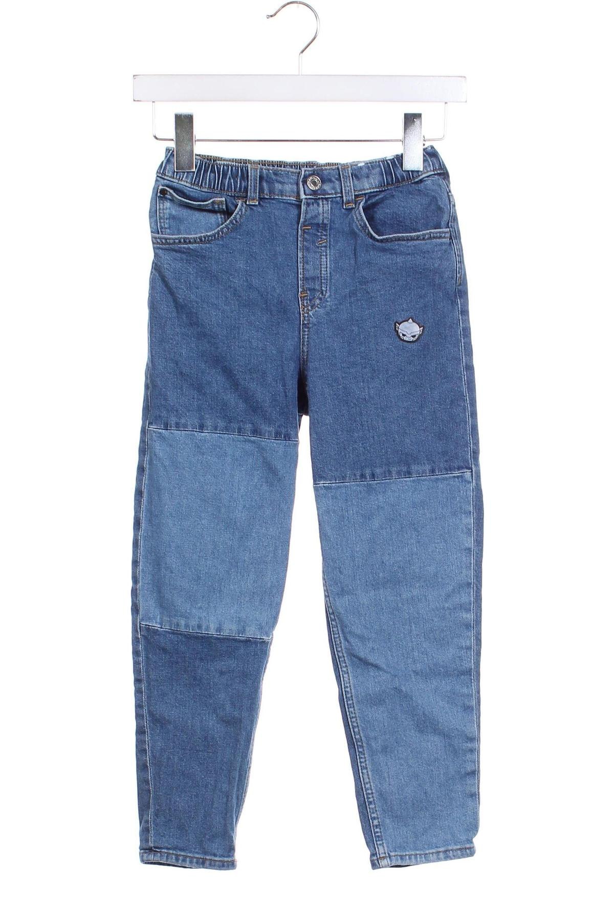 Detské džínsy  H&M, Veľkosť 7-8y/ 128-134 cm, Farba Modrá, Cena  26,09 €