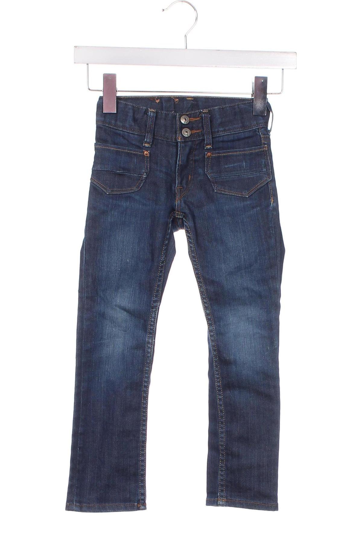 Dziecięce jeansy H&M, Rozmiar 4-5y/ 110-116 cm, Kolor Niebieski, Cena 36,95 zł