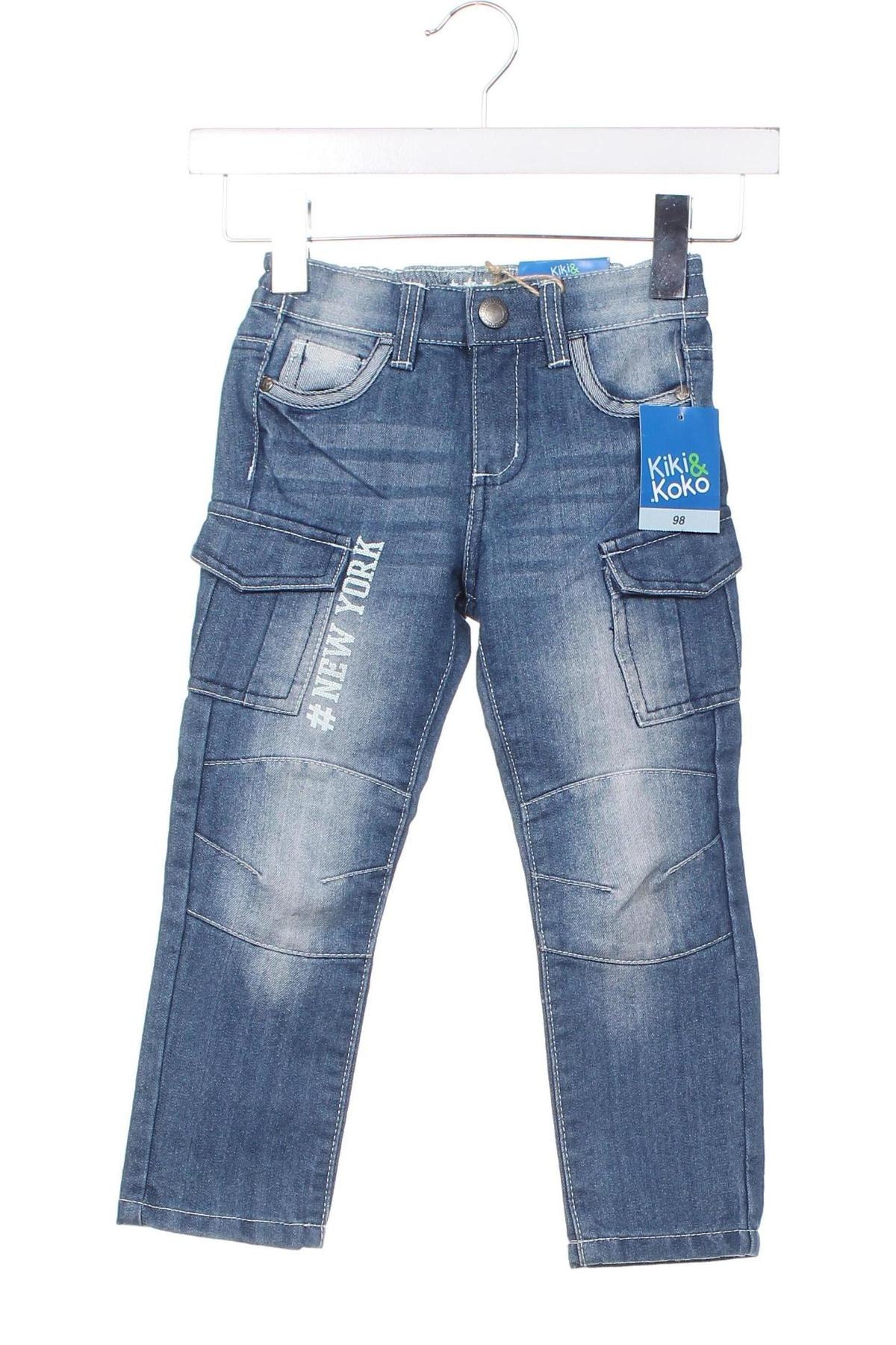 Kinderjeans Kiki & Koko, Größe 18-24m/ 86-98 cm, Farbe Blau, Preis € 16,90