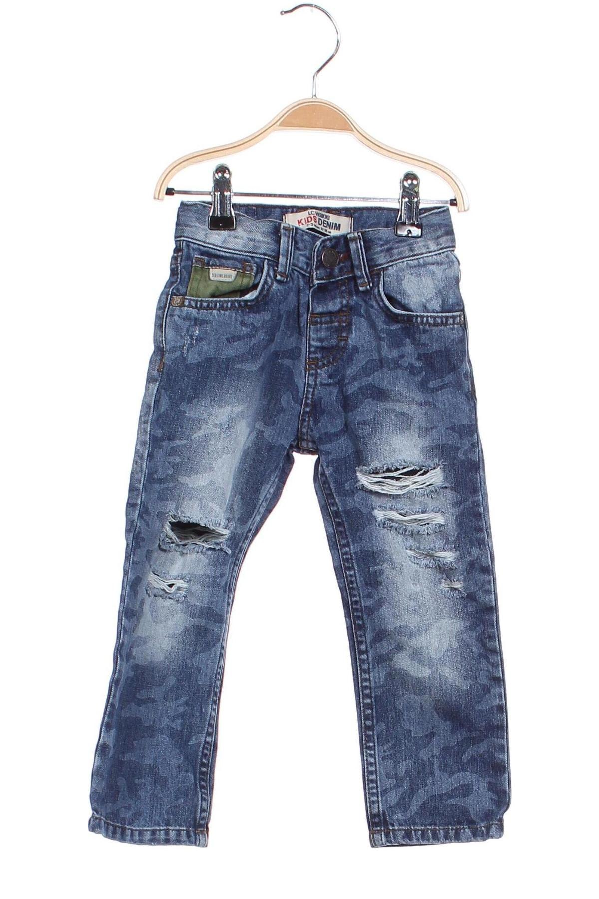 Detské džínsy  LC Waikiki, Veľkosť 18-24m/ 86-98 cm, Farba Modrá, Cena  7,86 €