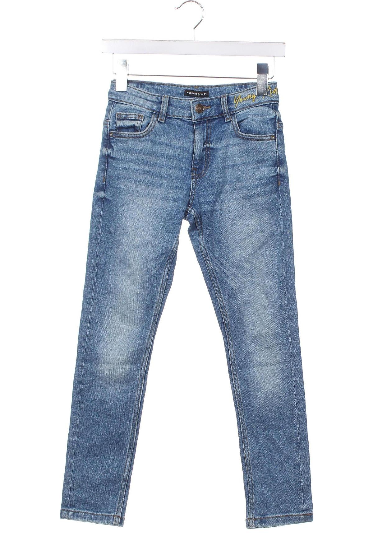 Dziecięce jeansy Reserved, Rozmiar 10-11y/ 146-152 cm, Kolor Niebieski, Cena 40,94 zł