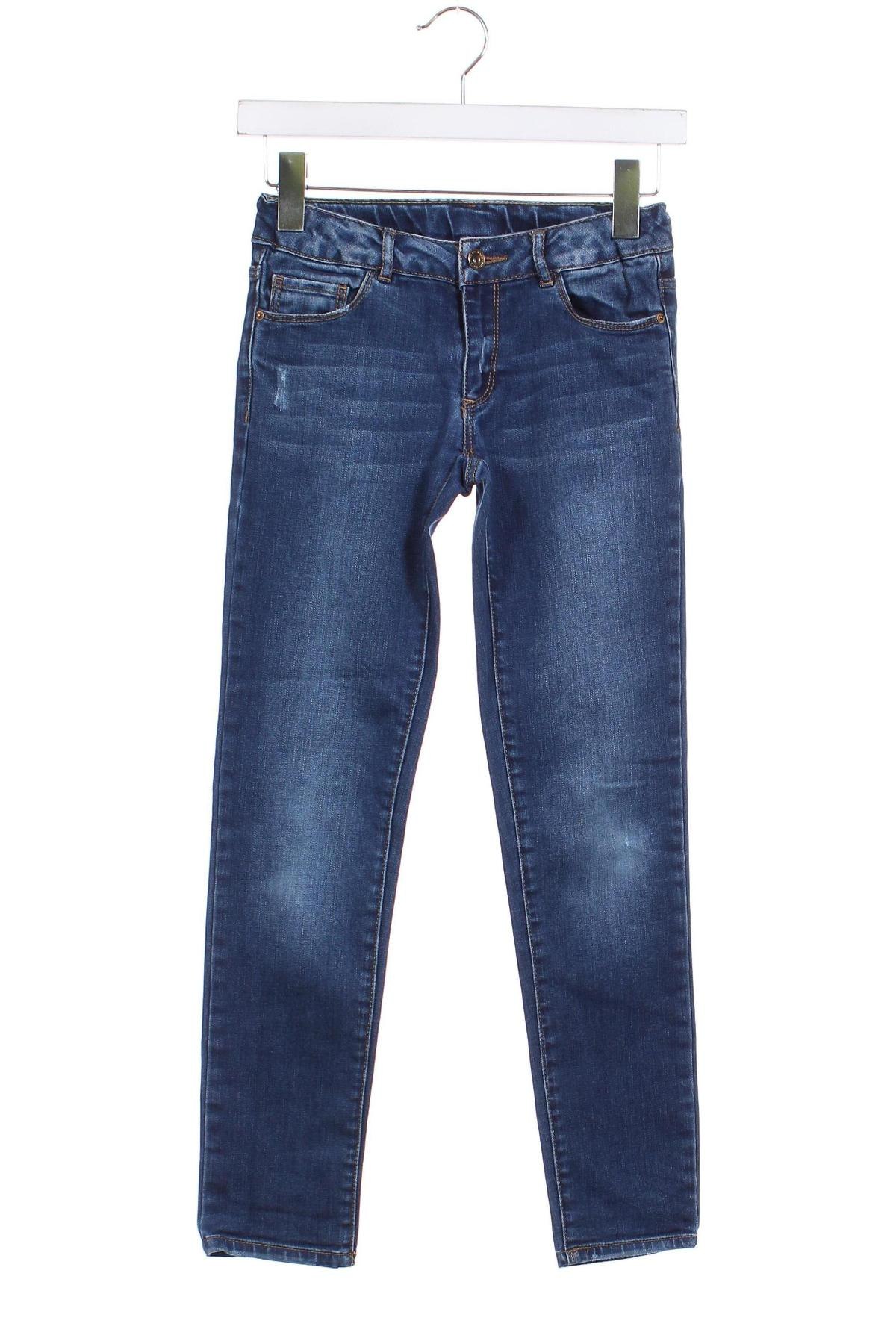 Dětské džíny  Zara, Velikost 9-10y/ 140-146 cm, Barva Modrá, Cena  223,00 Kč