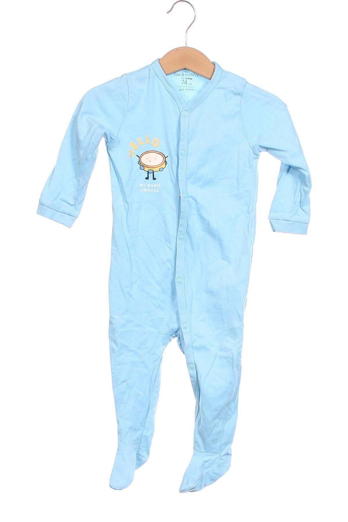 Kinder Overall Sinsay, Größe 6-9m/ 68-74 cm, Farbe Blau, Preis 8,35 €