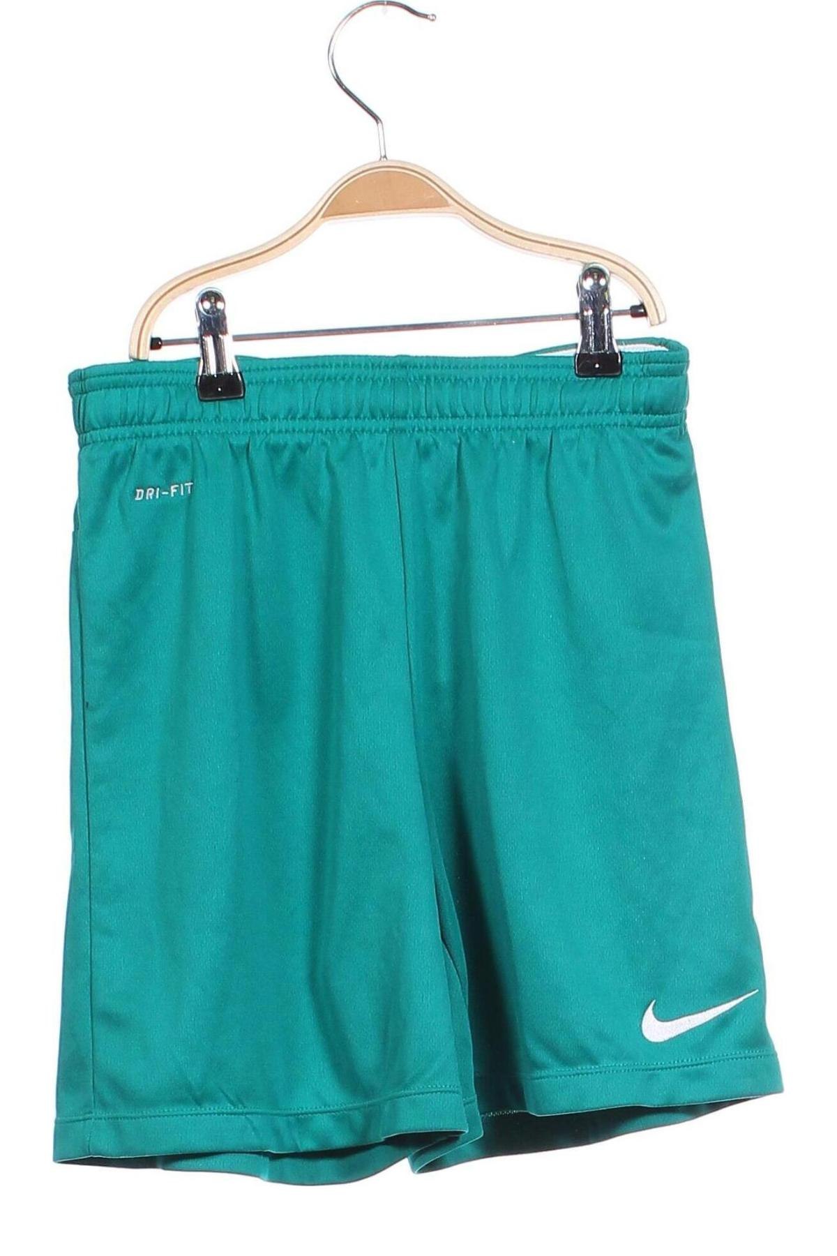Detské krátke nohavice  Nike, Veľkosť 8-9y/ 134-140 cm, Farba Zelená, Cena  12,26 €