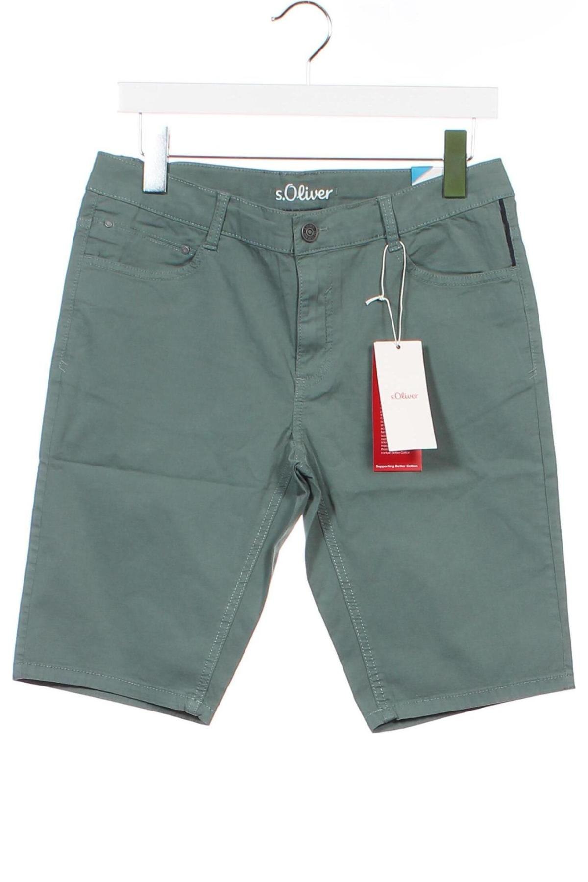 Kinder Shorts S.Oliver, Größe 12-13y/ 158-164 cm, Farbe Grün, Preis € 26,29