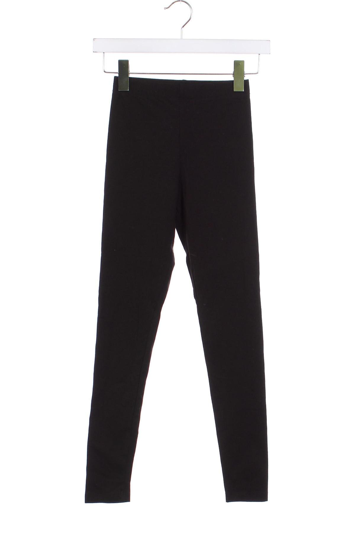 Dziecięce legginsy H&M, Rozmiar 11-12y/ 152-158 cm, Kolor Czarny, Cena 27,72 zł