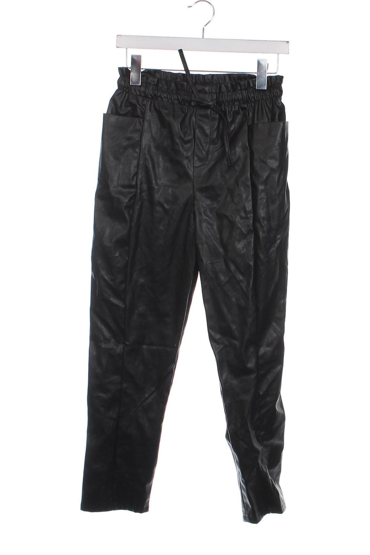 Detské kožené nohavice LC Waikiki, Veľkosť 11-12y/ 152-158 cm, Farba Čierna, Cena  4,53 €