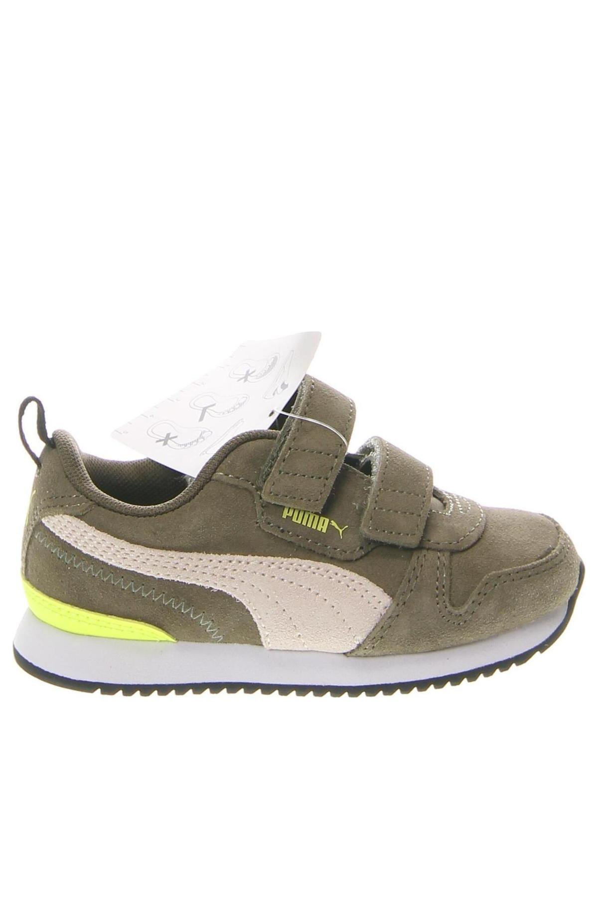 Детски обувки PUMA, Размер 25, Цвят Зелен, Цена 62,00 лв.