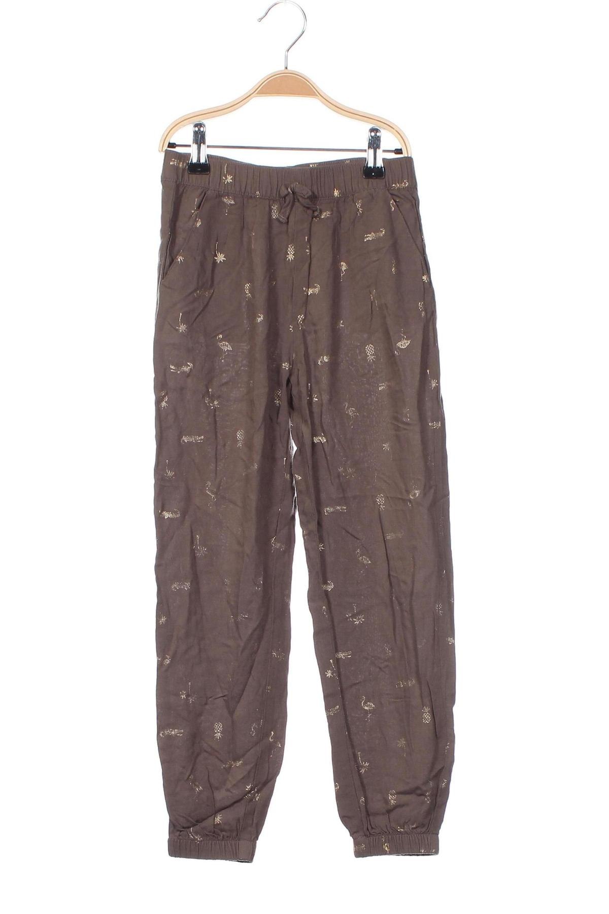 Детски панталон H&M, Размер 6-7y/ 122-128 см, Цвят Сив, Цена 7,35 лв.