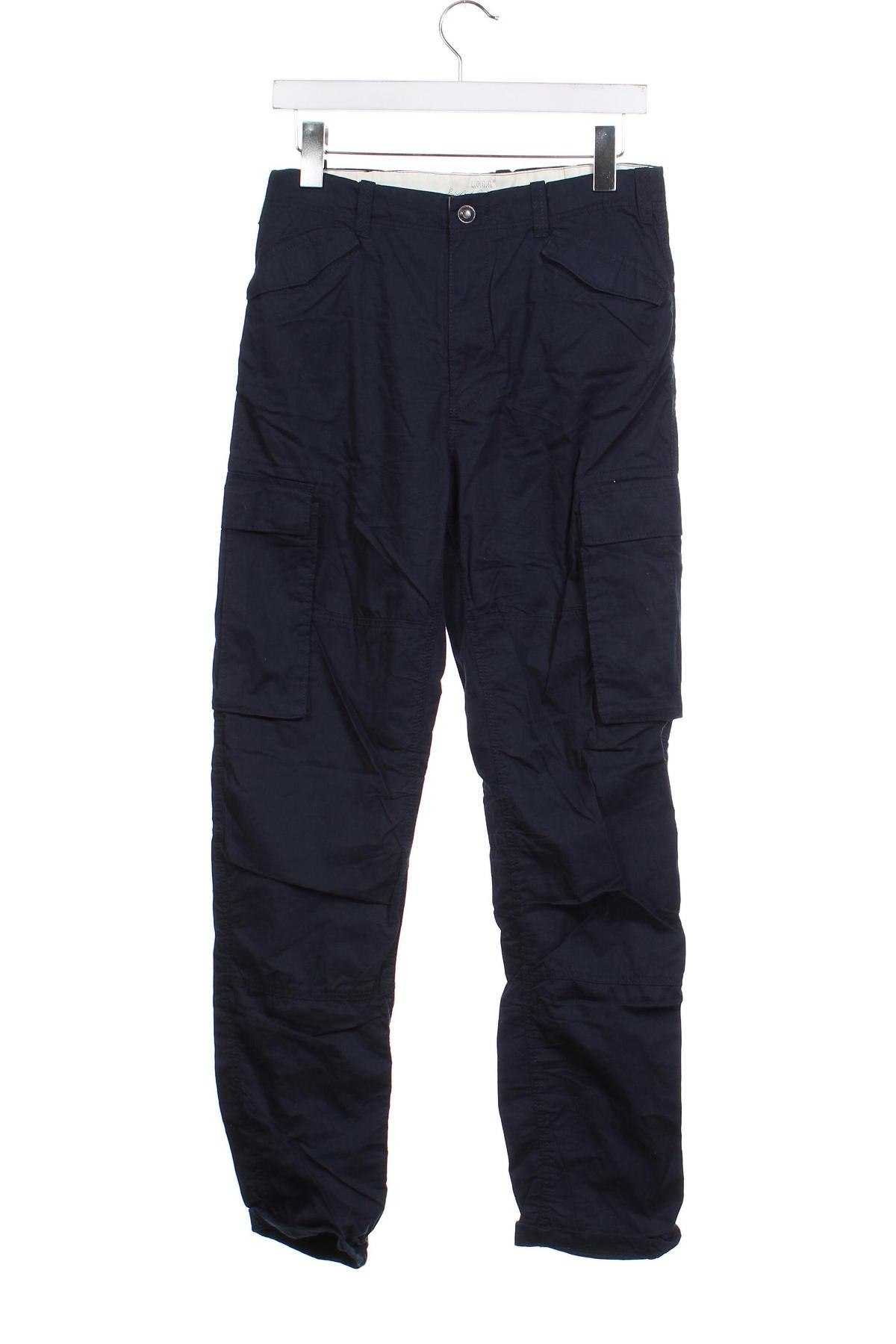 Детски панталон H&M L.O.G.G., Размер 14-15y/ 168-170 см, Цвят Син, Цена 21,00 лв.